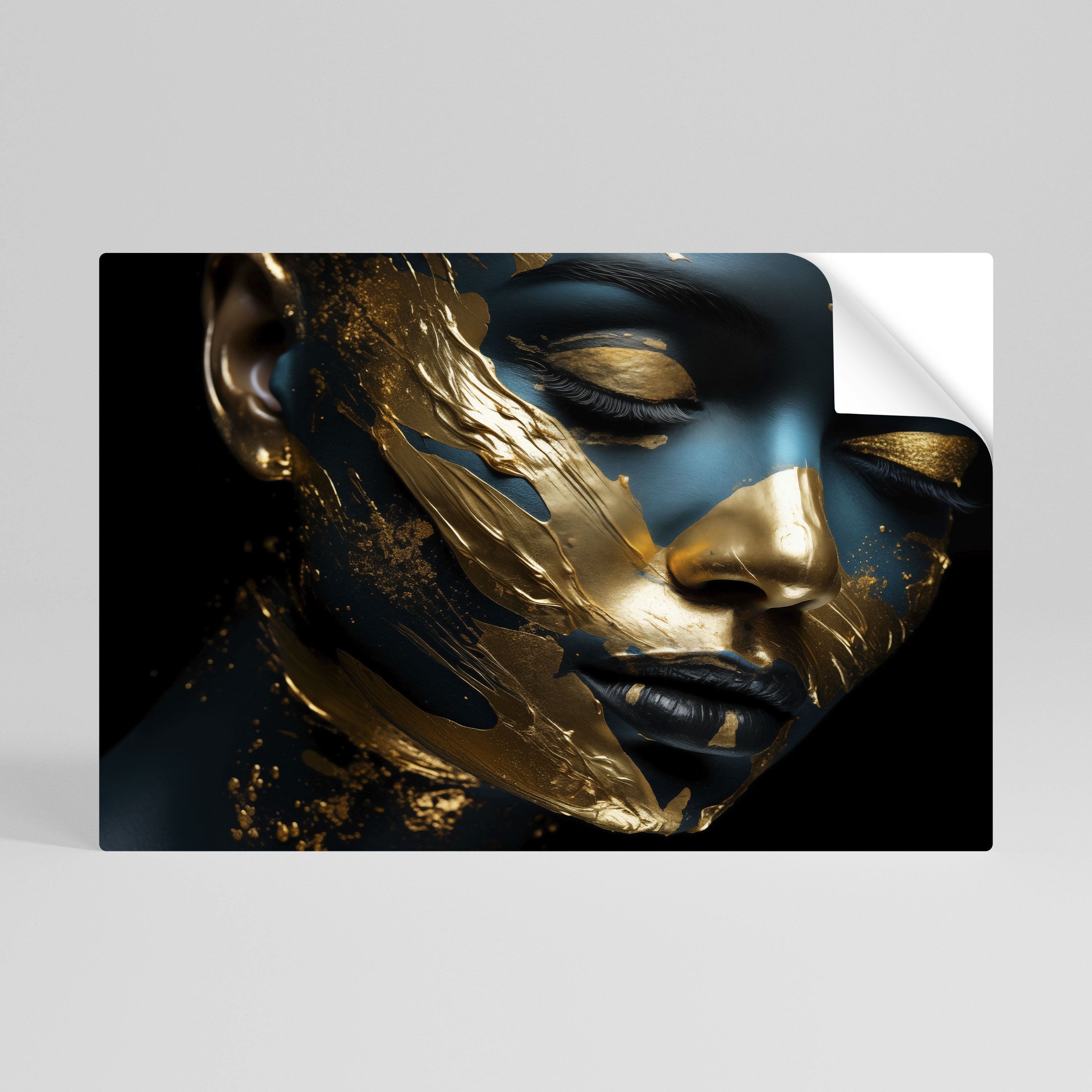 Affiche horizontale autocollante GILDED GRACE