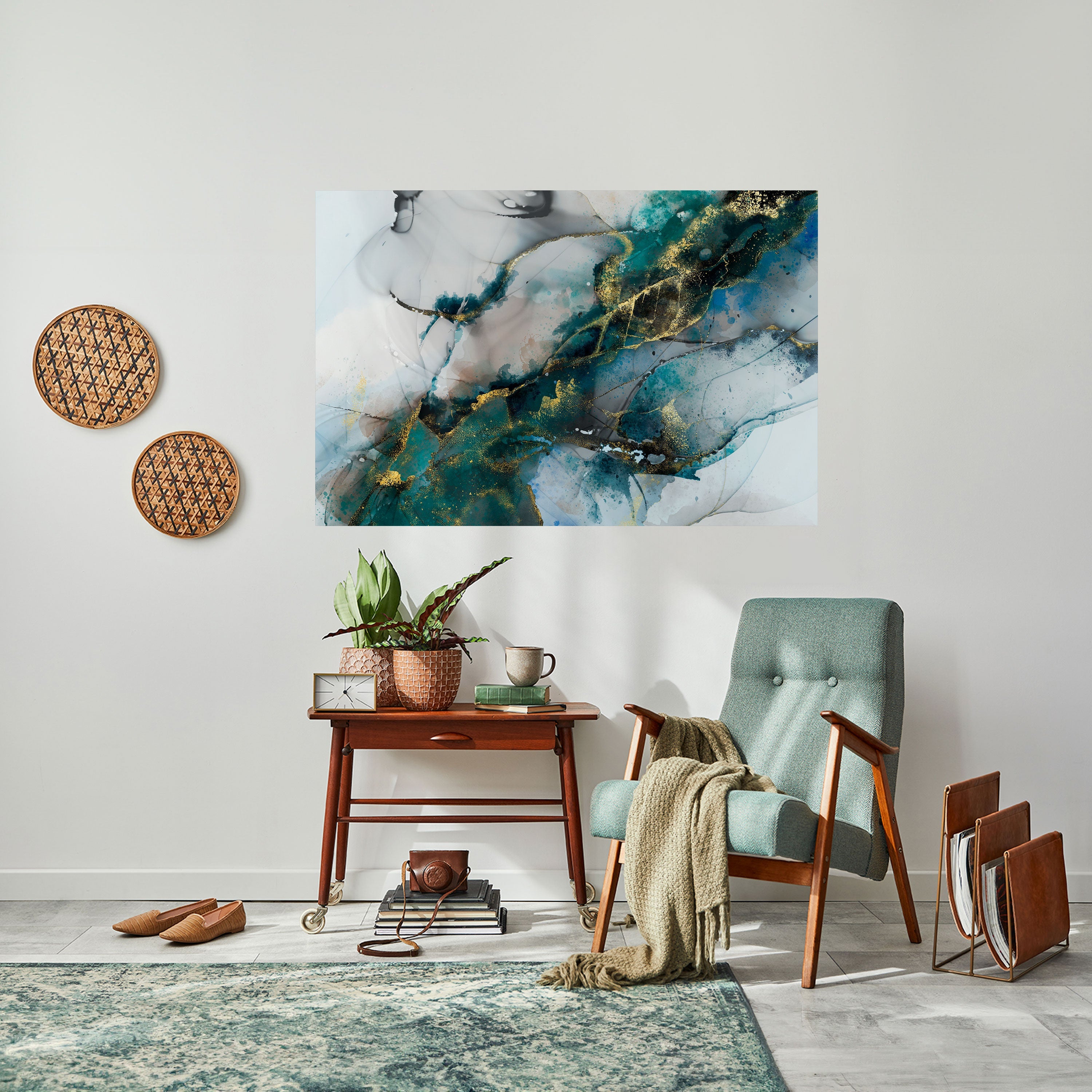 Affiche horizontale autocollante SERENE DRIFT