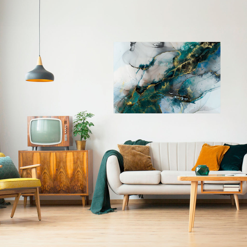 Affiche horizontale autocollante SERENE DRIFT