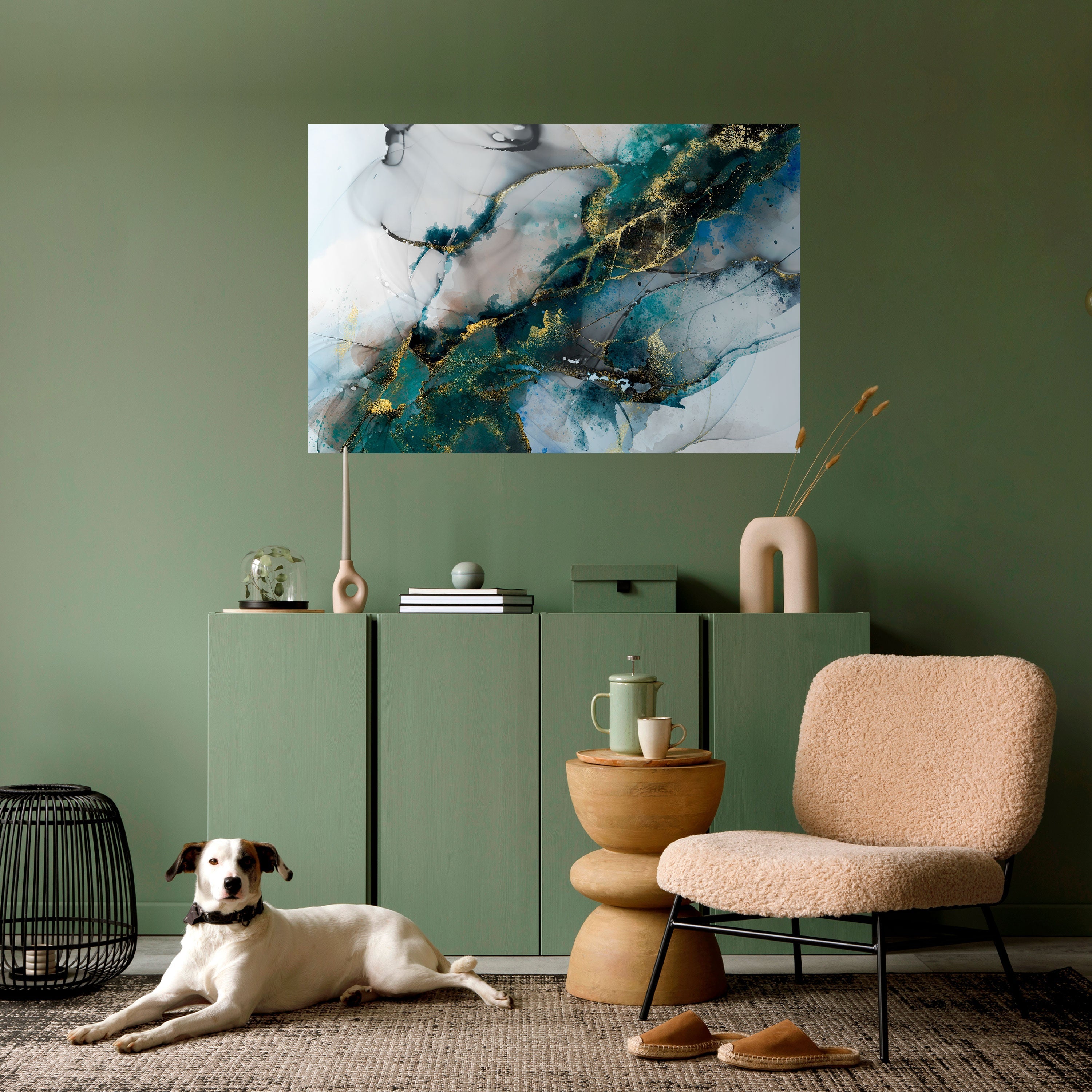 Affiche horizontale autocollante SERENE DRIFT