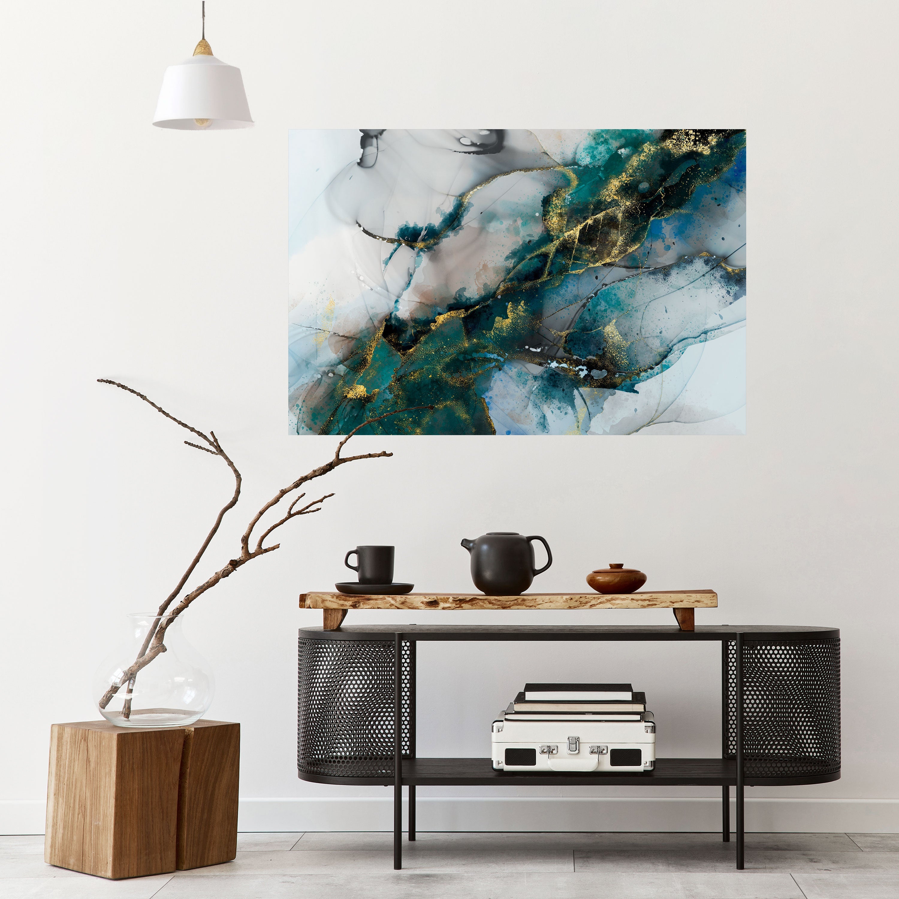 Affiche horizontale autocollante SERENE DRIFT