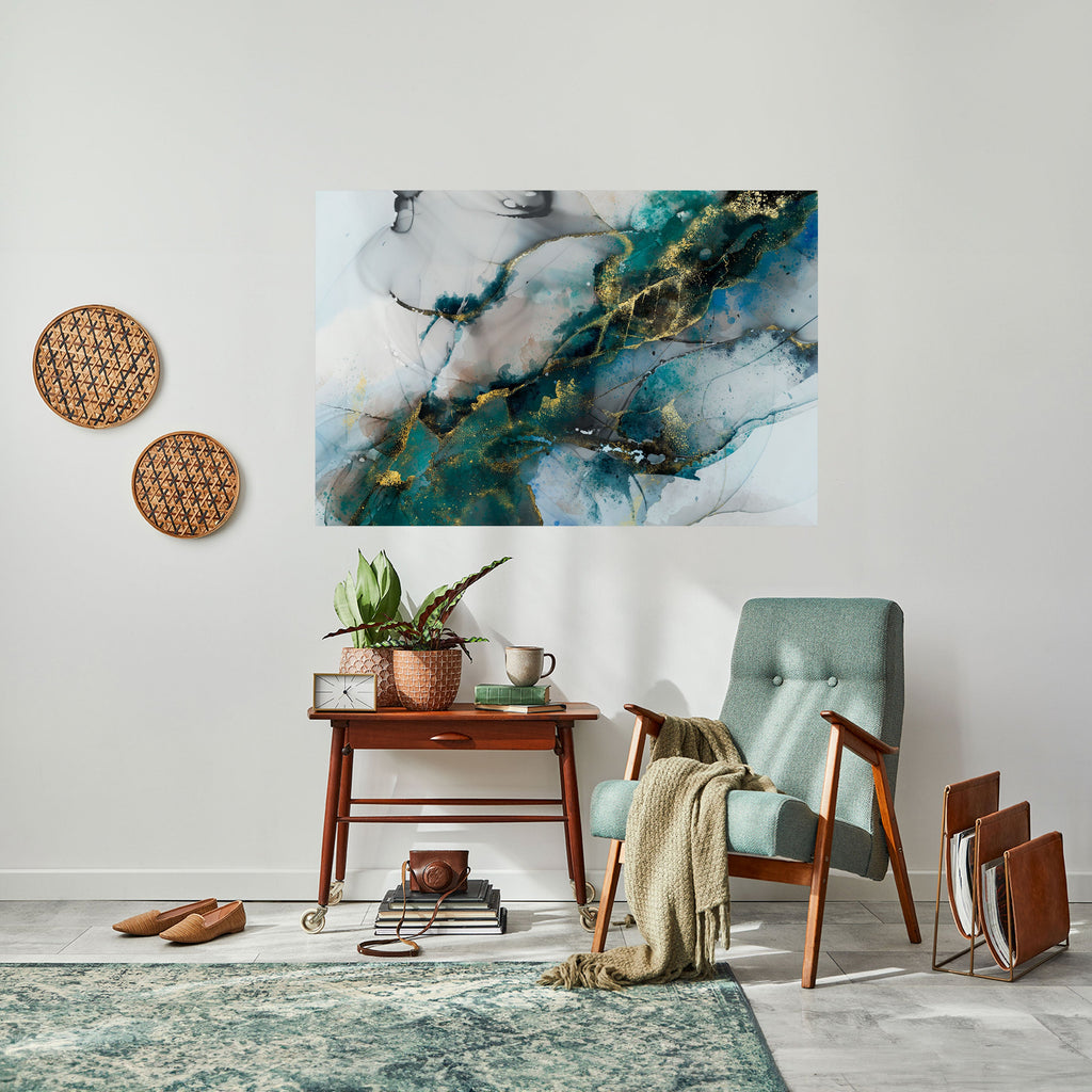 Affiche horizontale autocollante SERENE DRIFT