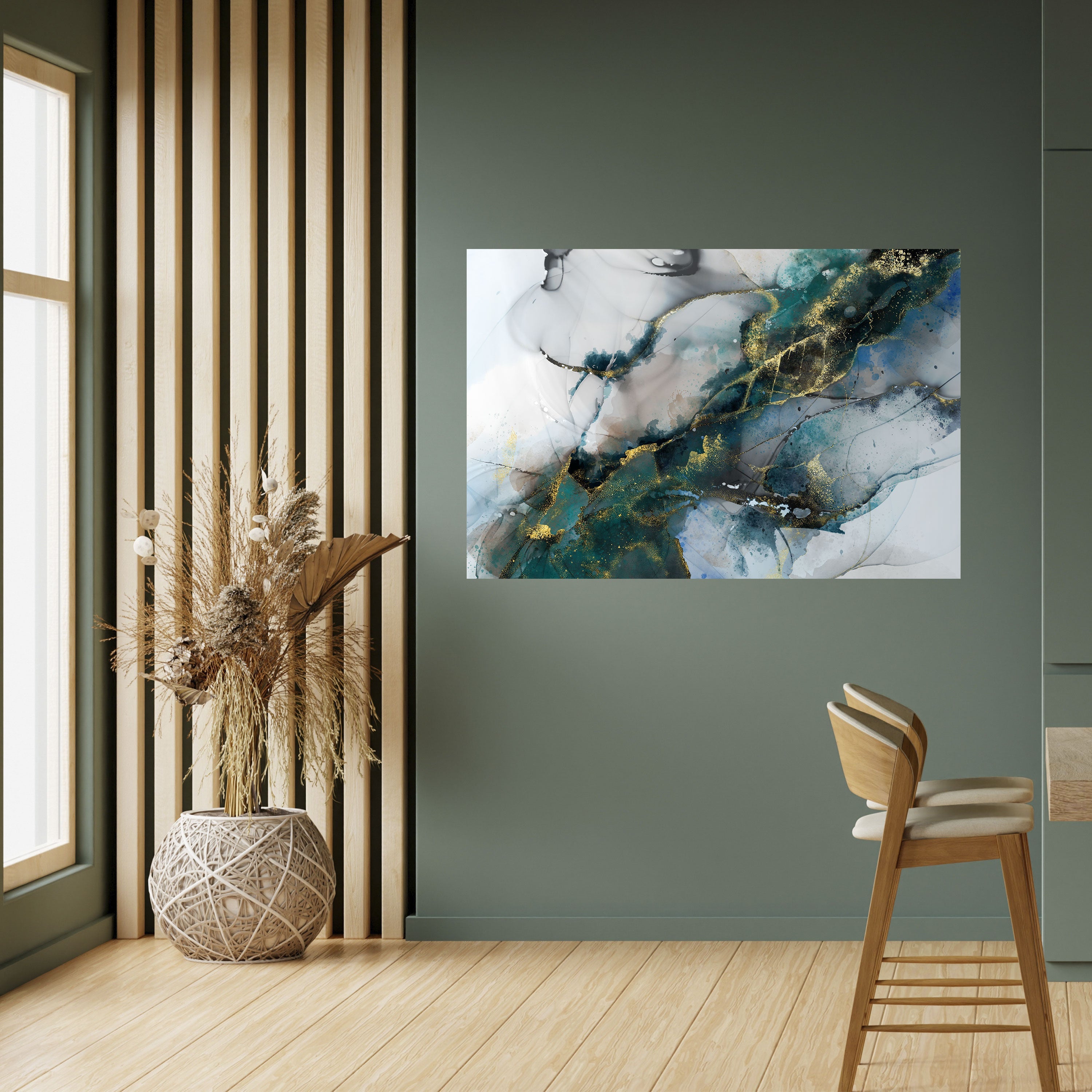 Affiche horizontale autocollante SERENE DRIFT