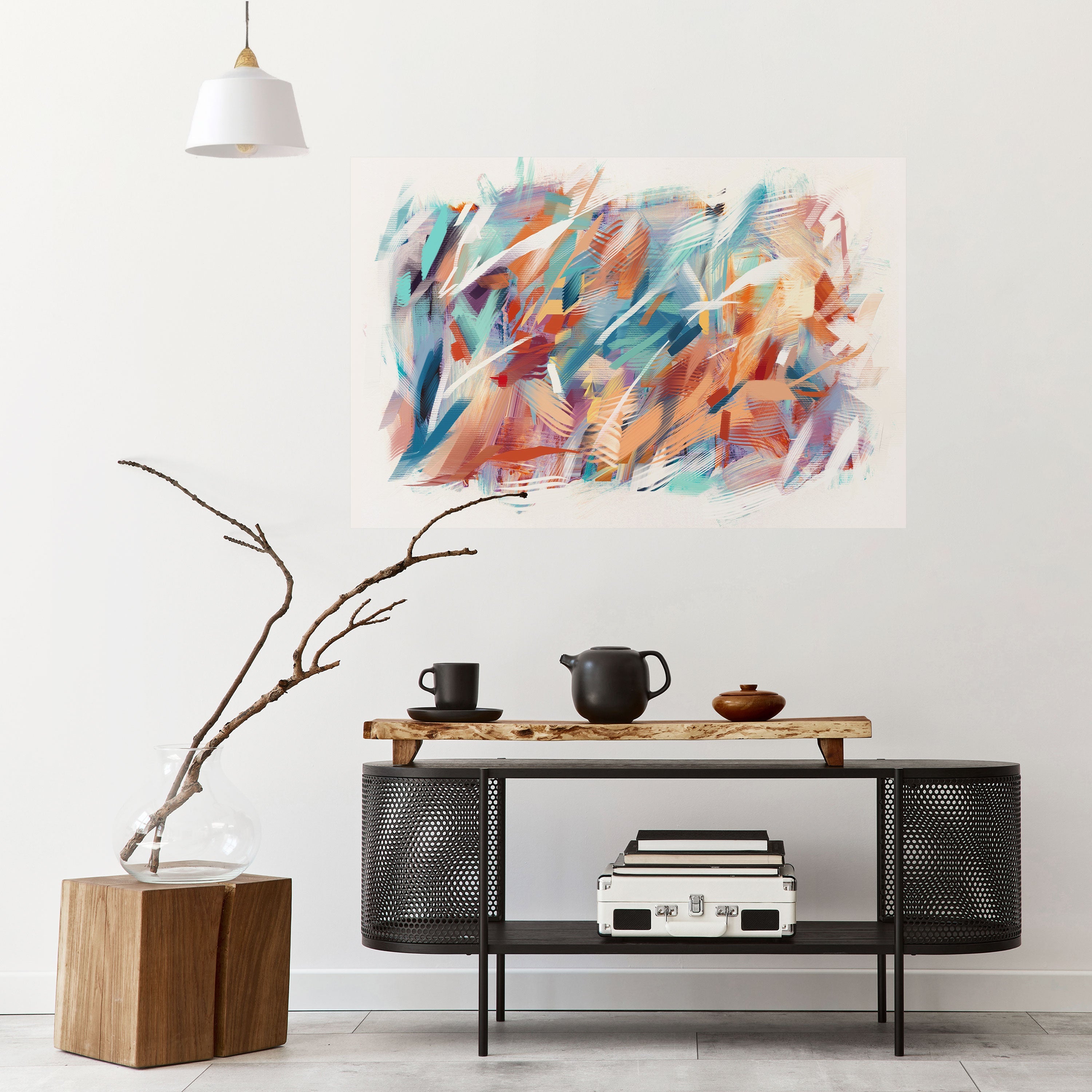 Affiche horizontale autocollante DREAMLIKE PALETTE