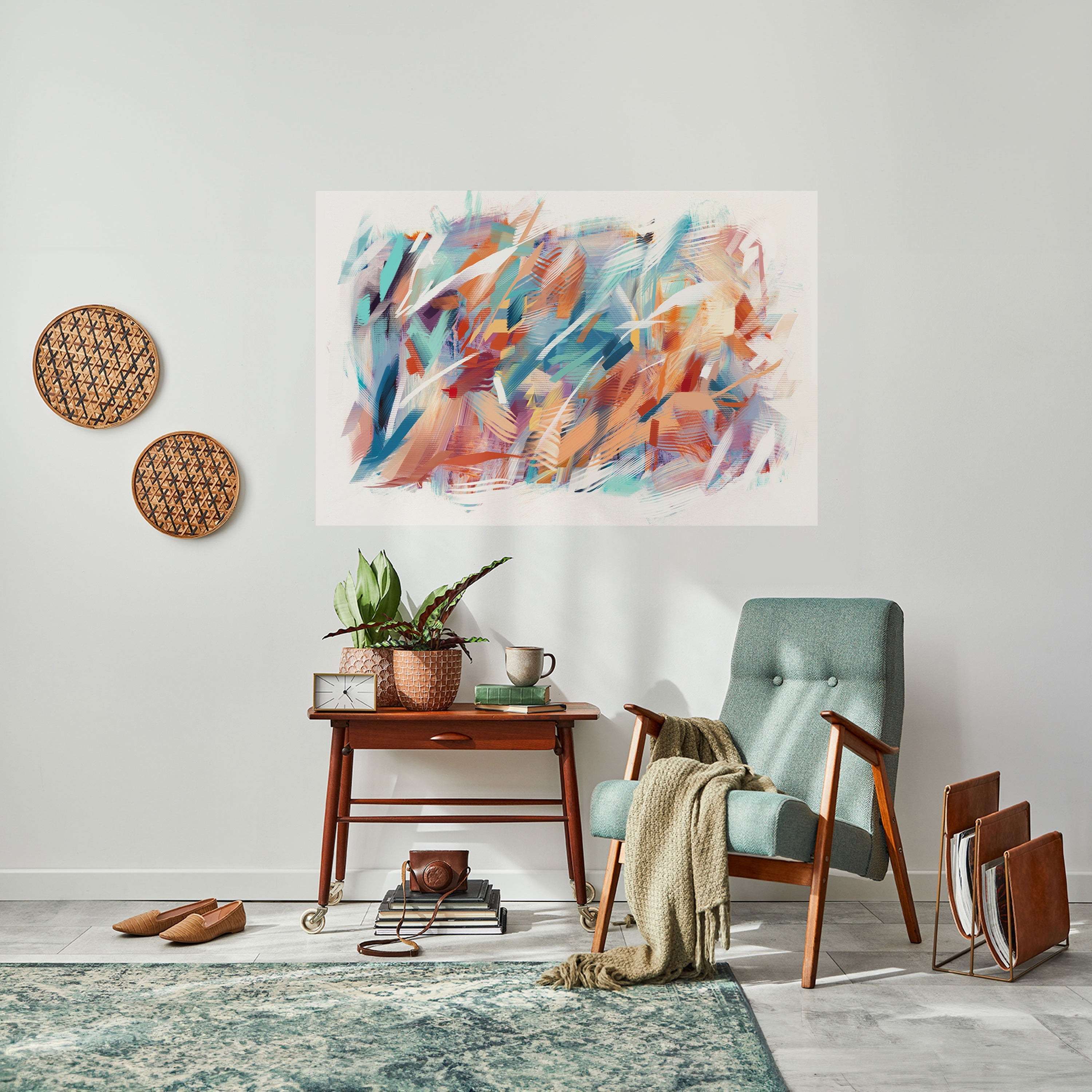 Affiche horizontale autocollante DREAMLIKE PALETTE