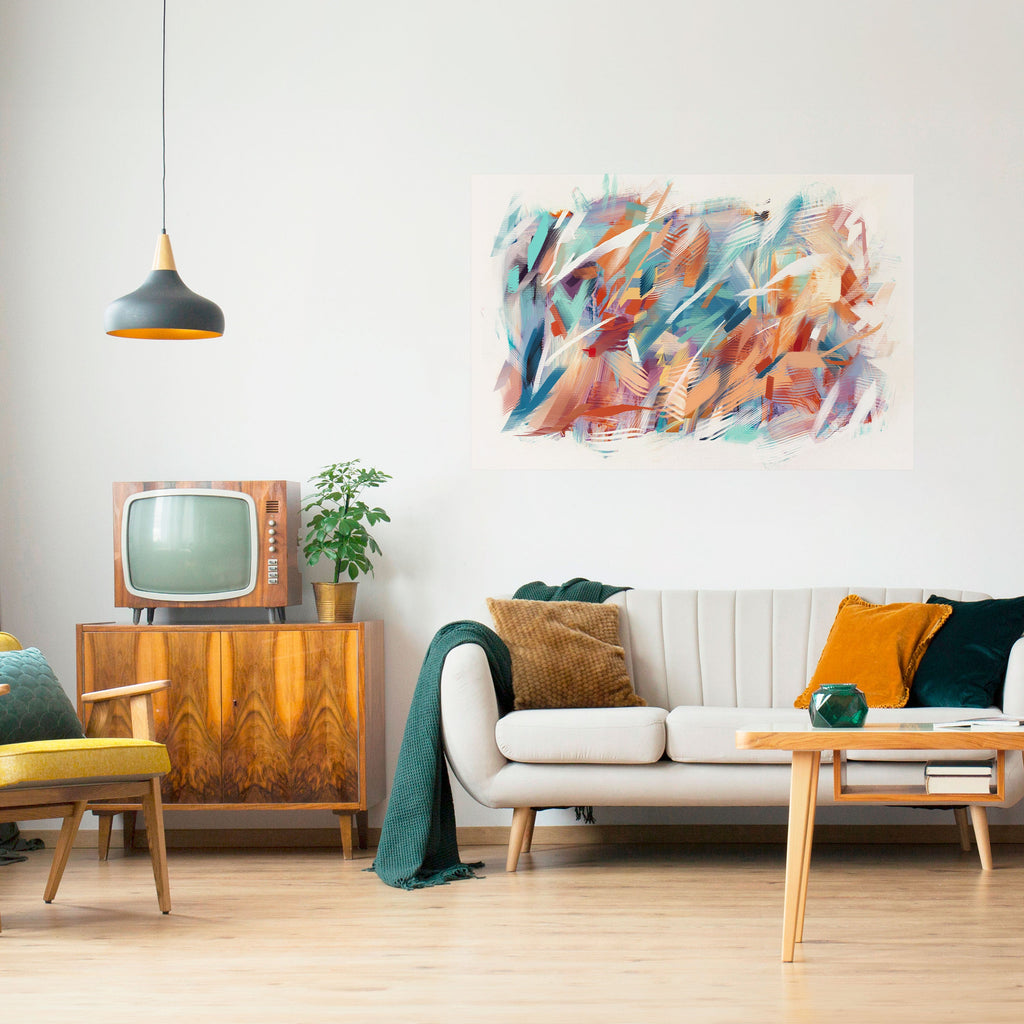 Affiche horizontale autocollante DREAMLIKE PALETTE