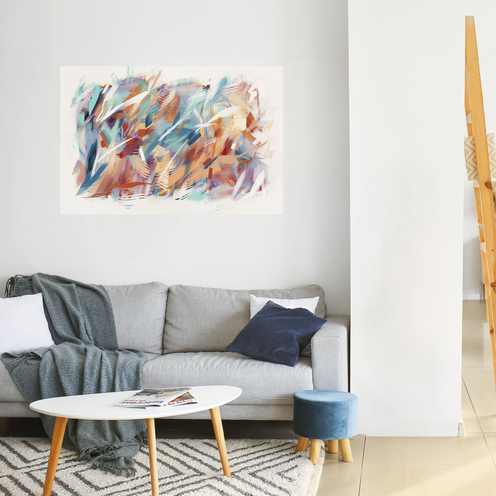 Affiche horizontale autocollante DREAMLIKE PALETTE