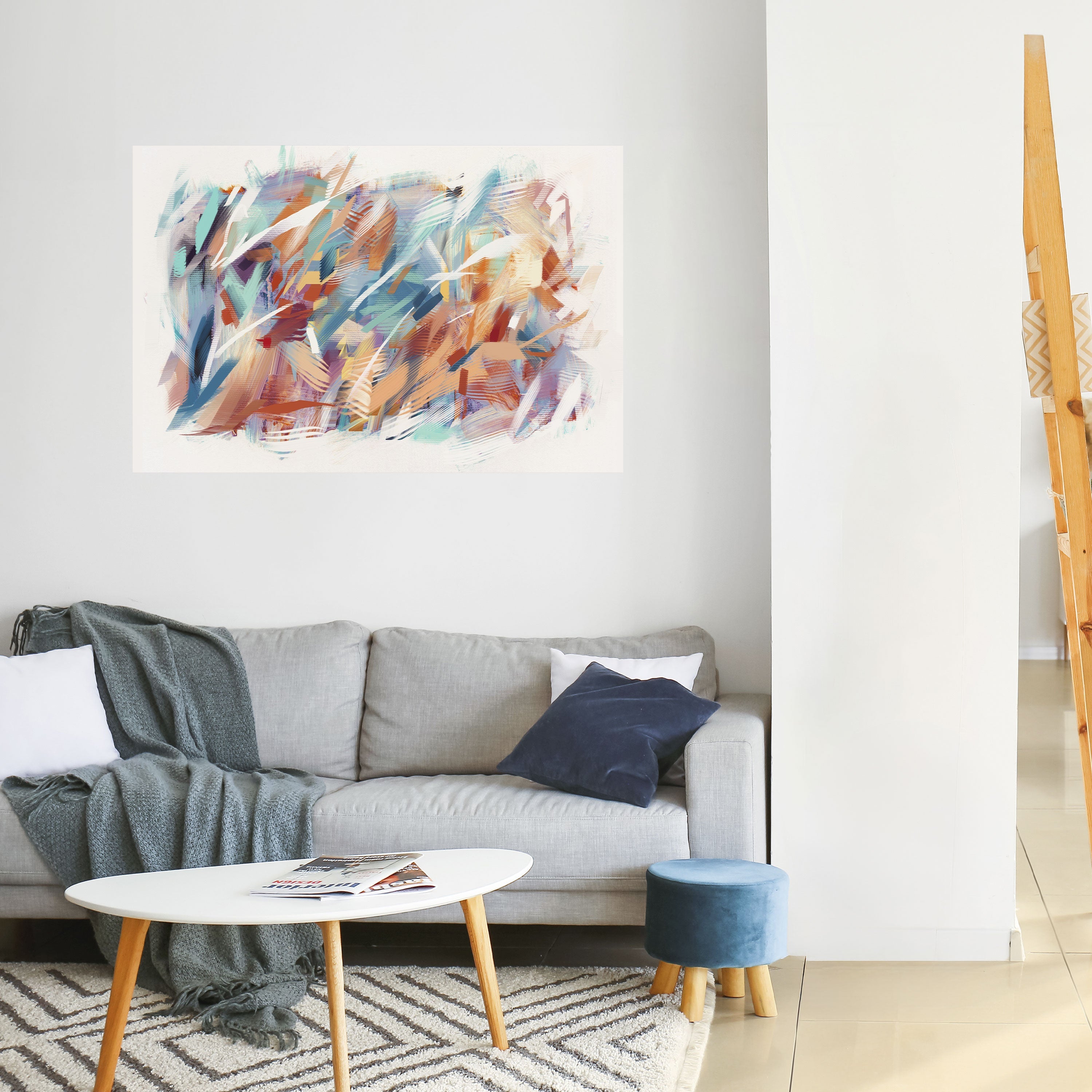 Affiche horizontale autocollante DREAMLIKE PALETTE