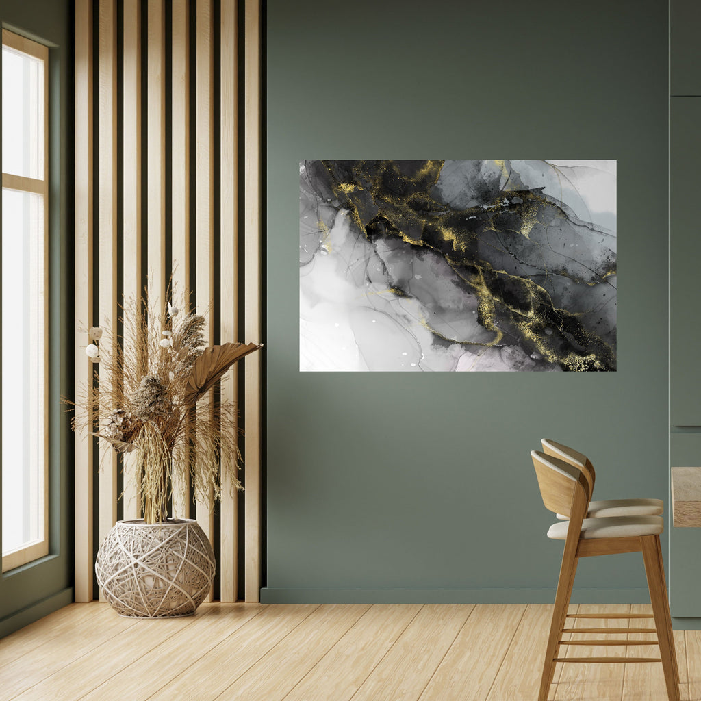 Affiche horizontale autocollante « TRANQUIL WHISPERS »