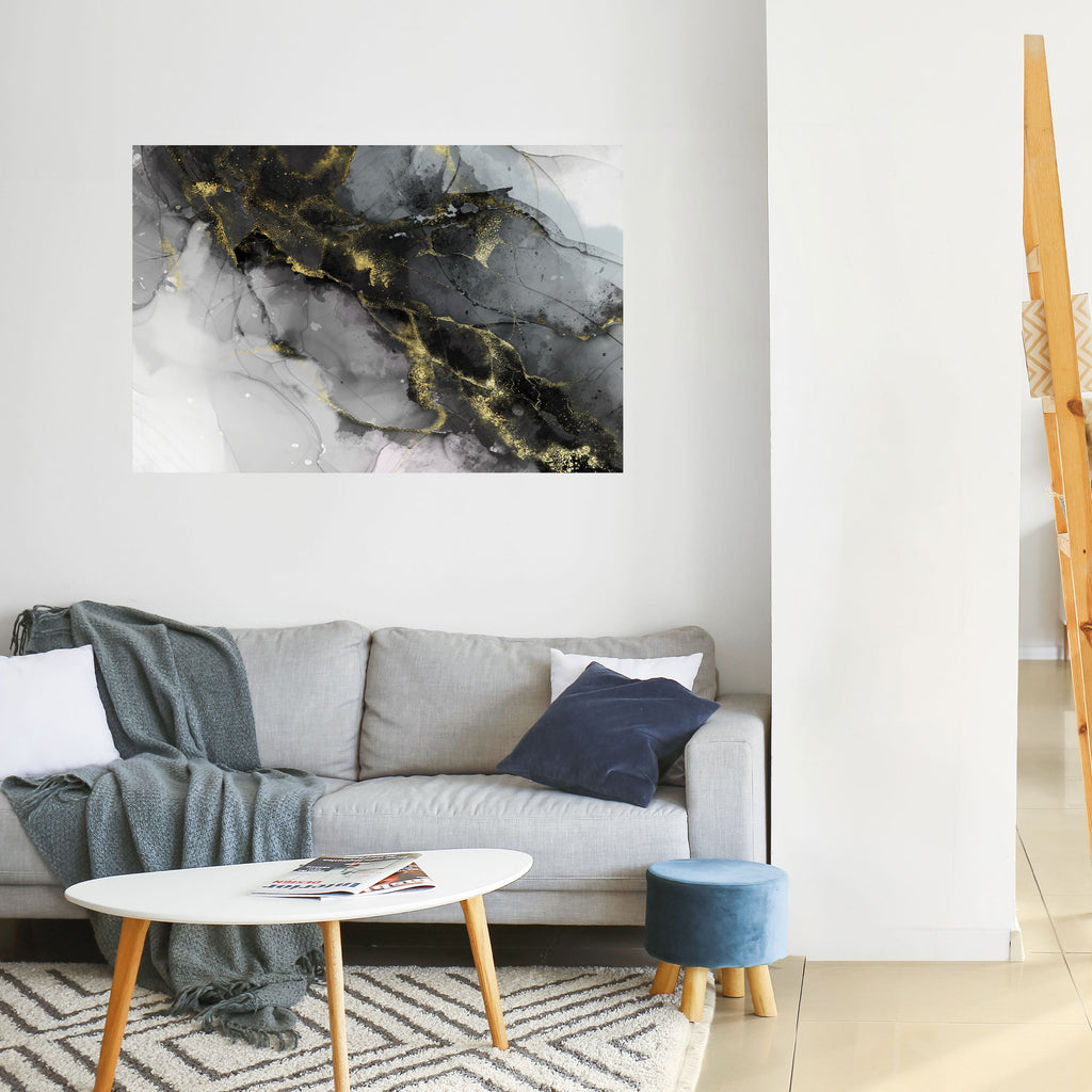 Affiche horizontale autocollante « TRANQUIL WHISPERS »