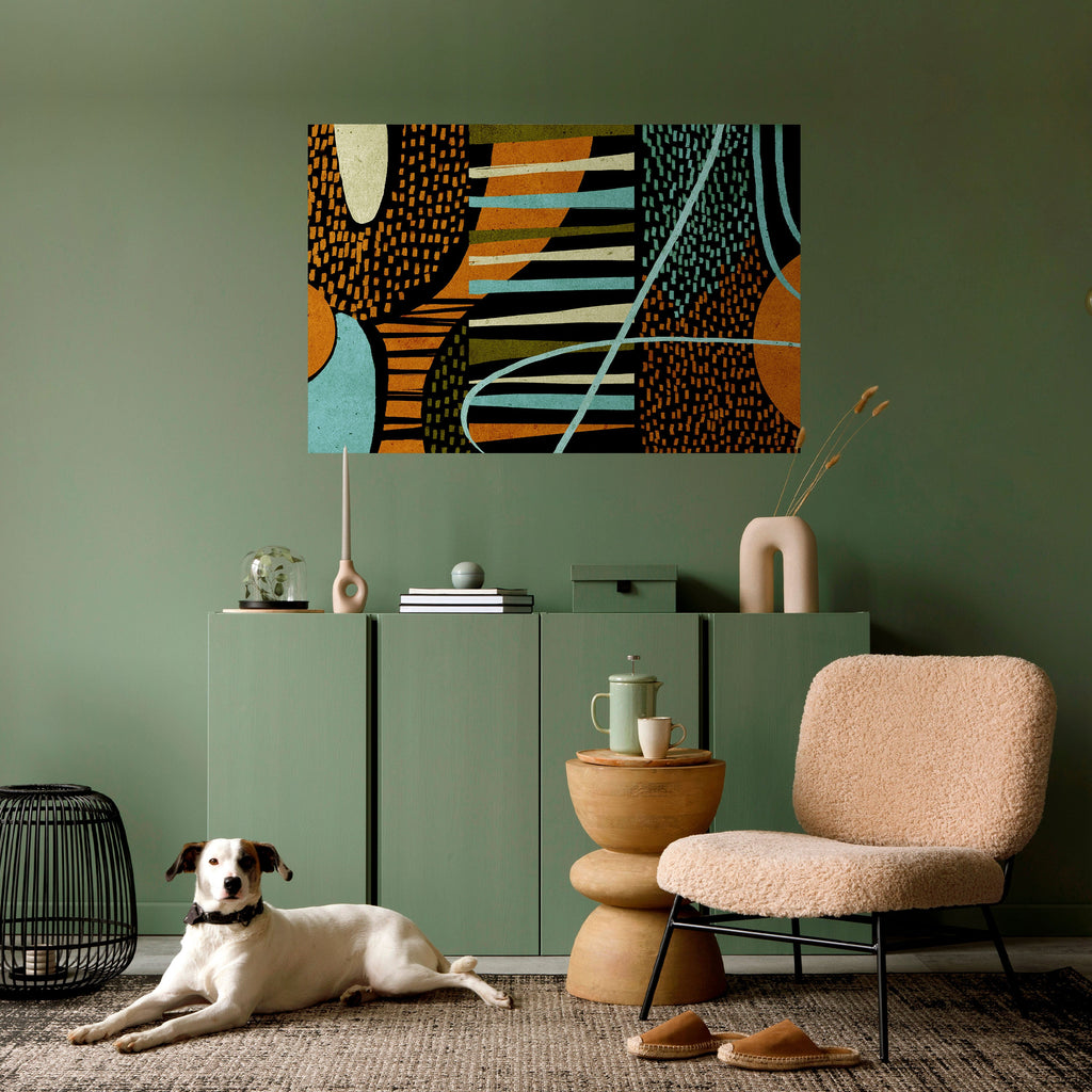 Affiche horizontale autocollante CLEAR CREATION