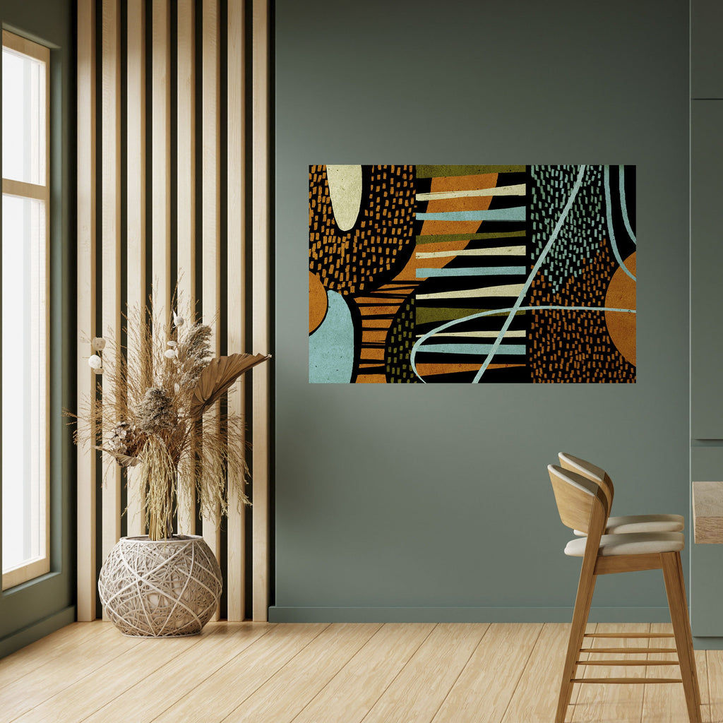 Affiche horizontale autocollante CLEAR CREATION