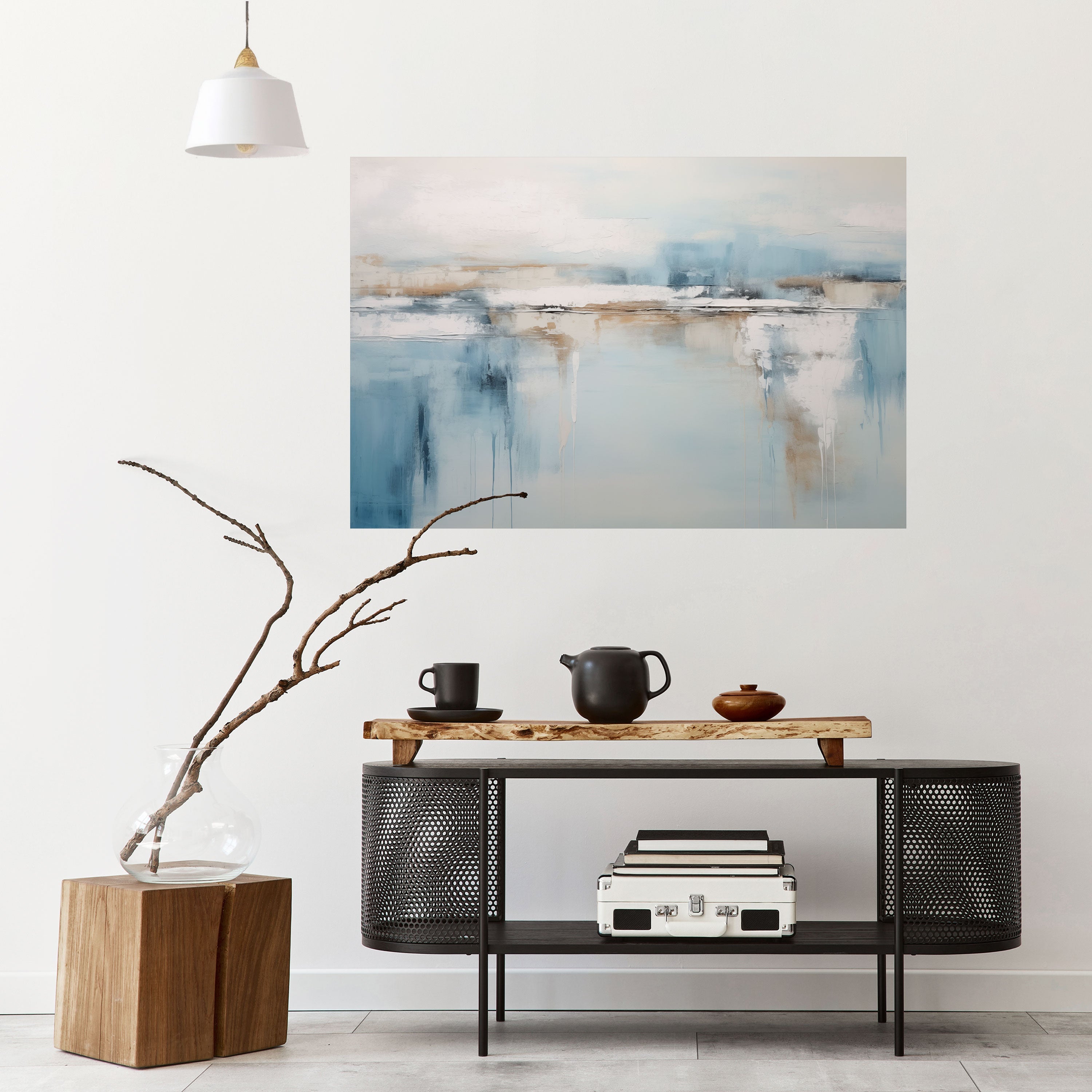 Affiche horizontale autocollante INDYGO SHADOW