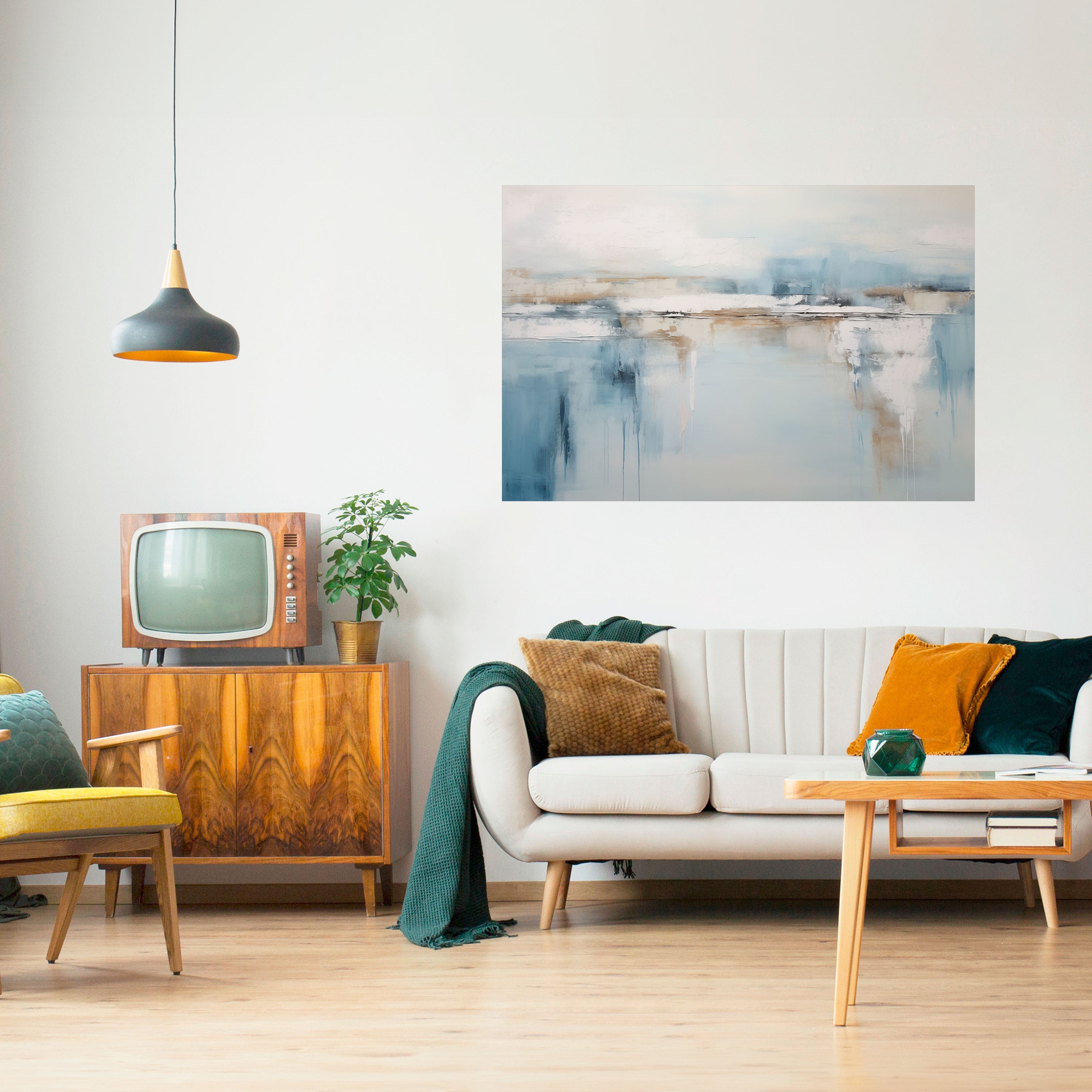 Affiche horizontale autocollante INDYGO SHADOW