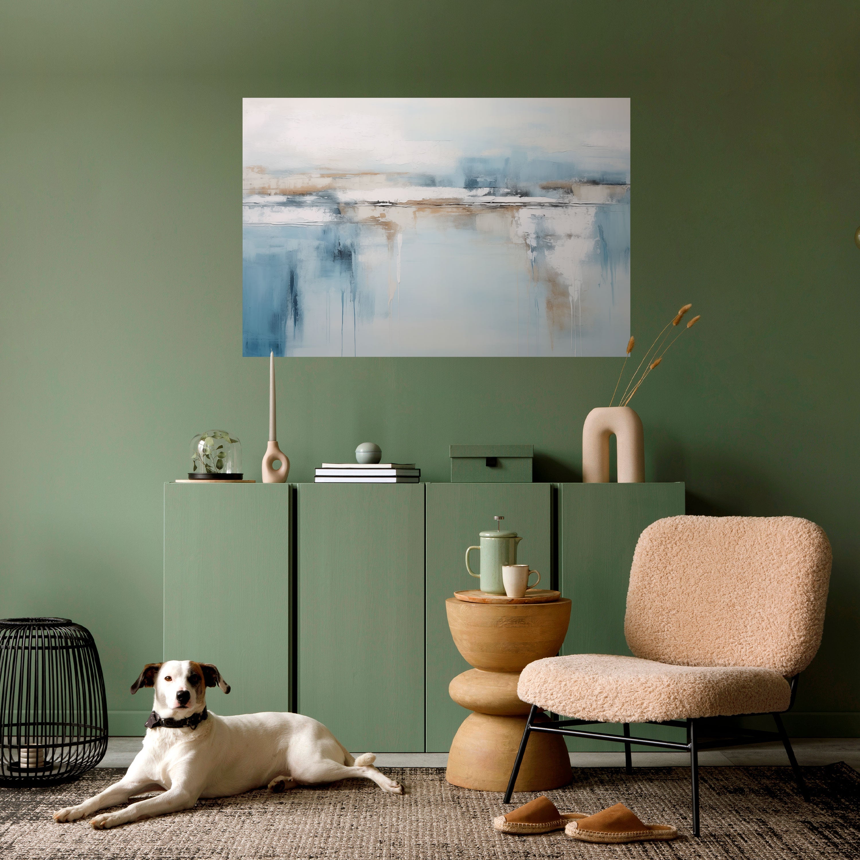 Affiche horizontale autocollante INDYGO SHADOW