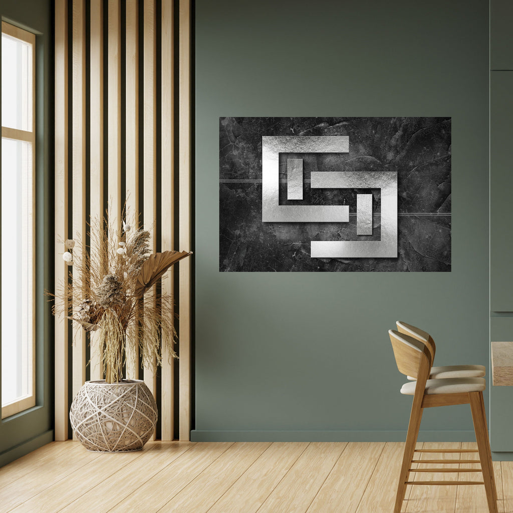 Affiche horizontale autocollante STEEL CAPTURE