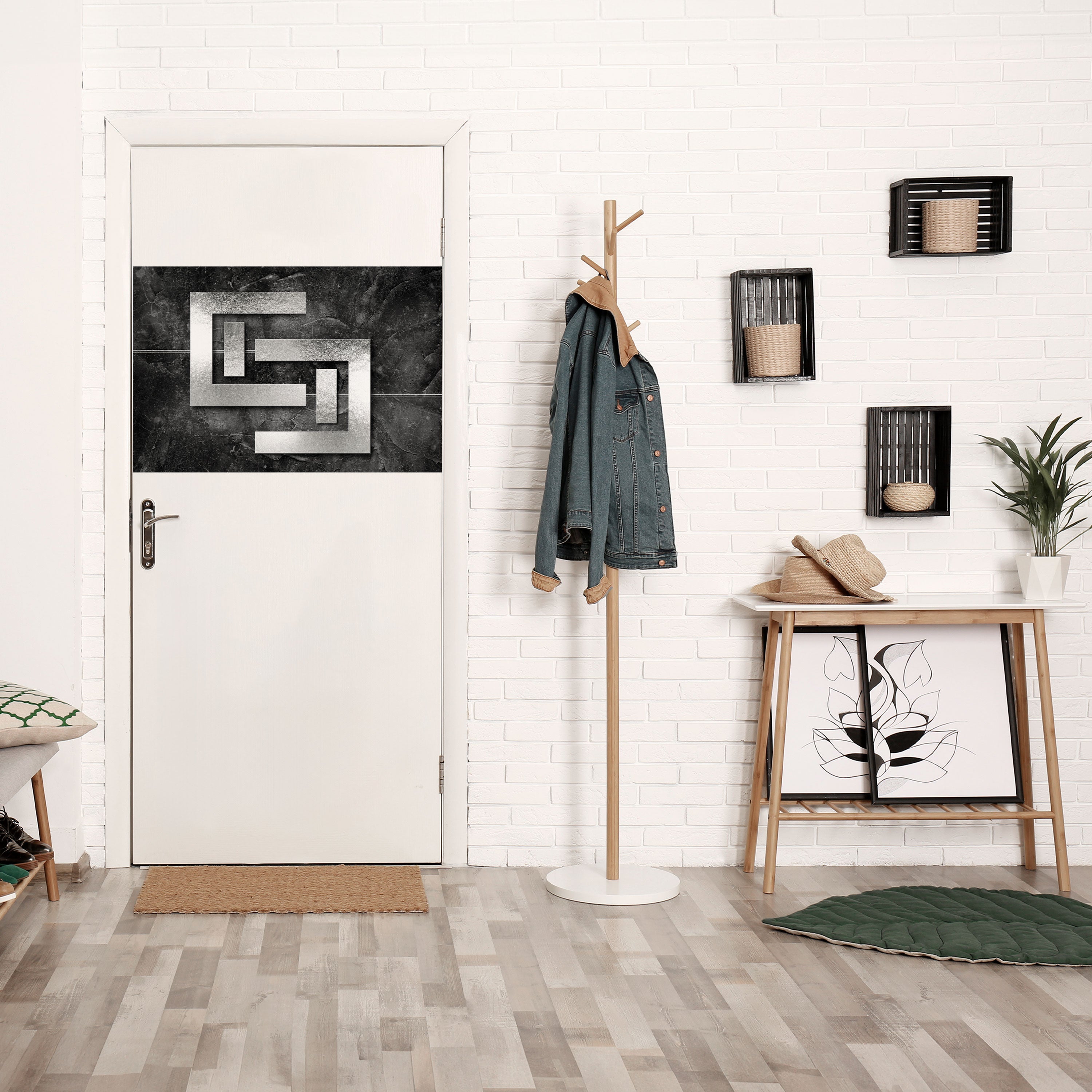 Affiche horizontale autocollante STEEL CAPTURE