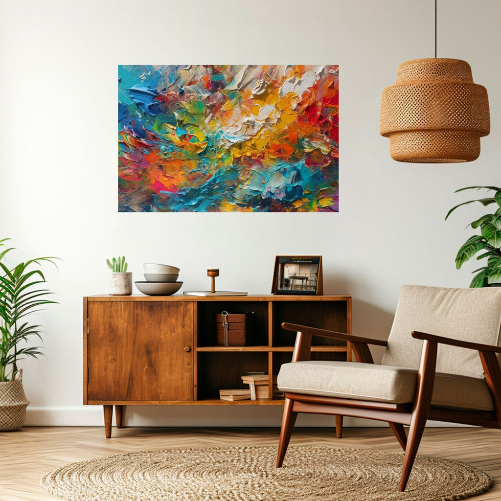 Affiche horizontale autocollante « Whispers of Colour »