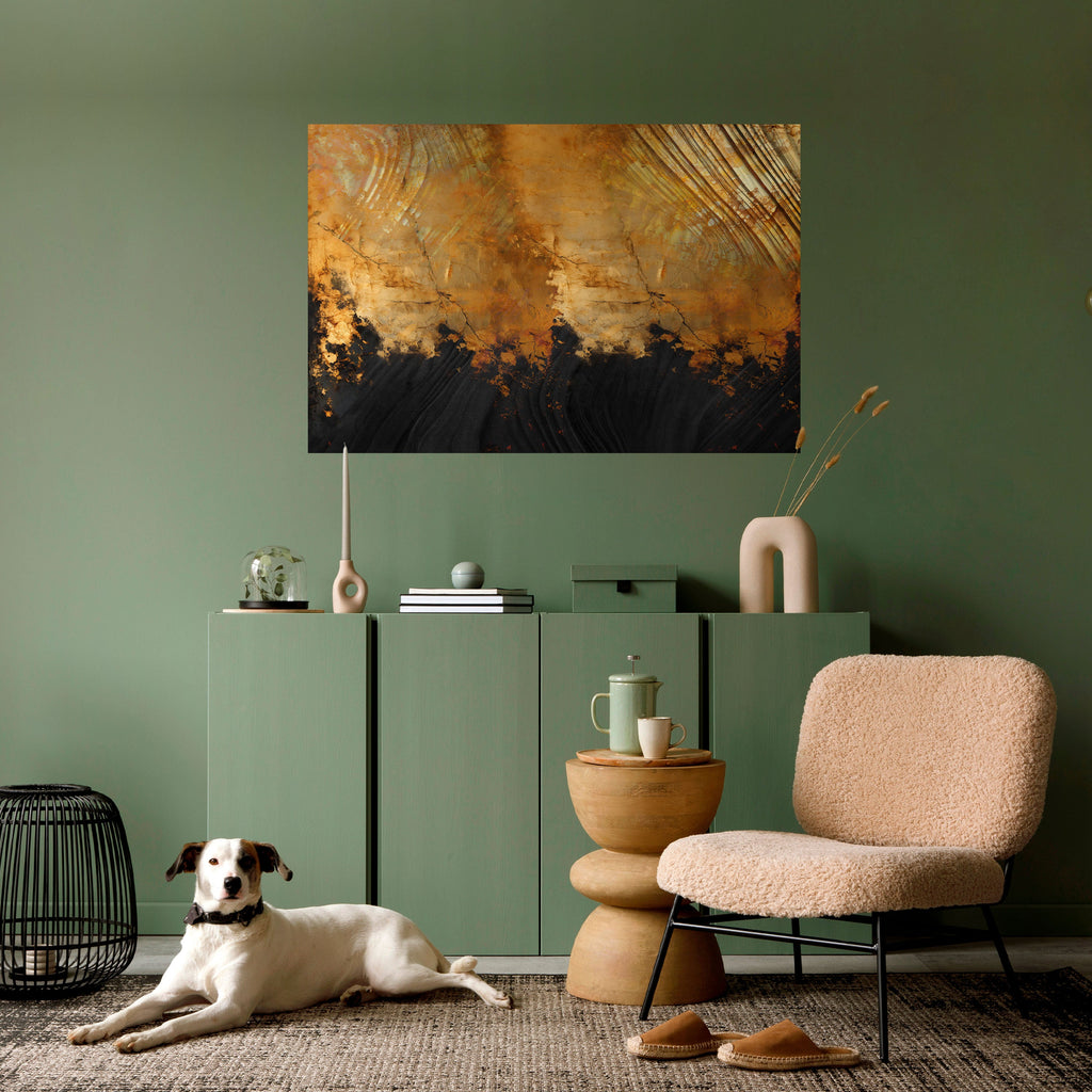 Affiche horizontale autocollante FLUID EMBER