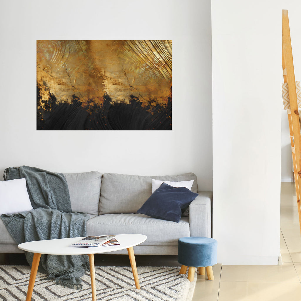 Affiche horizontale autocollante FLUID EMBER