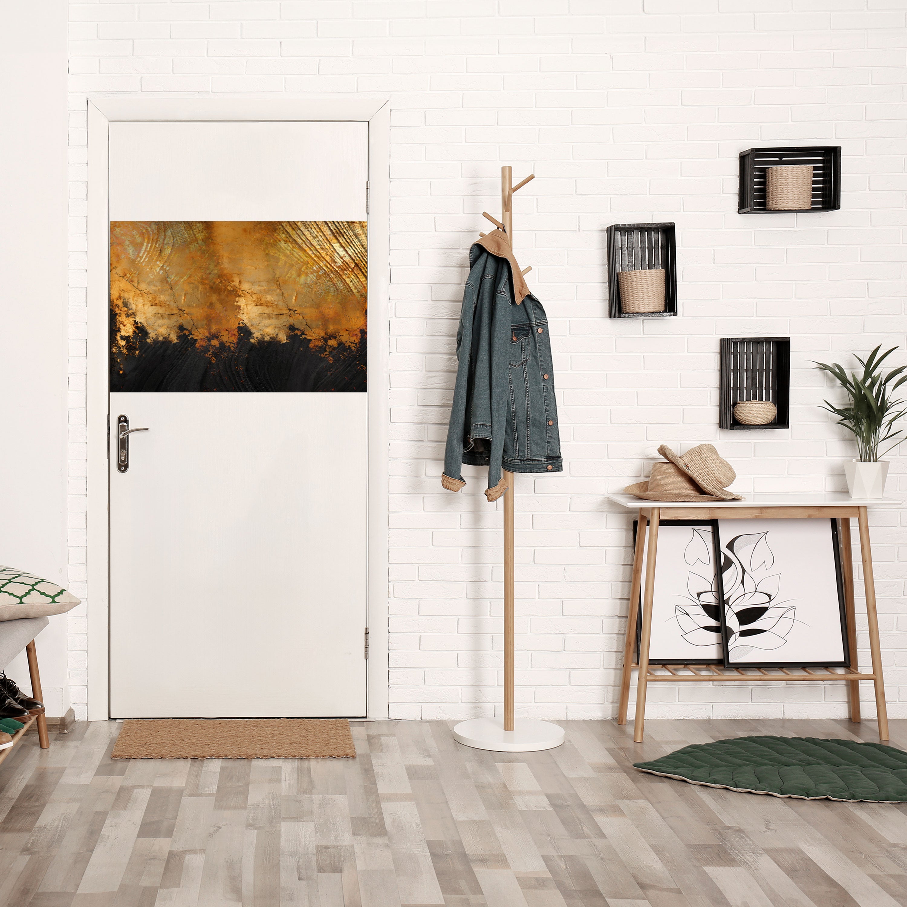 Affiche horizontale autocollante FLUID EMBER