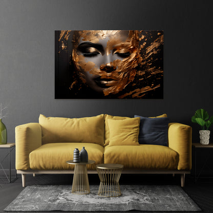 SHIMMERING BEAUTY Horizontal Canvas Print