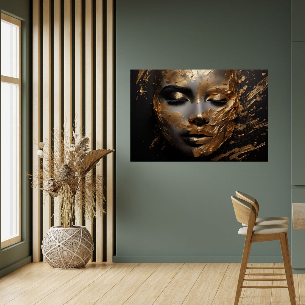 Affiche horizontale autocollante « BEAUTÉ CHATOYANTE »