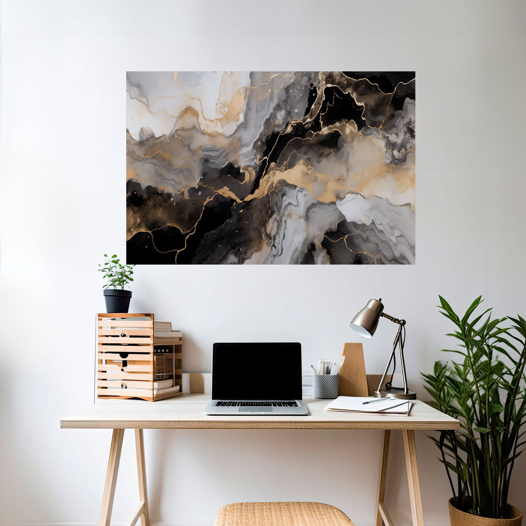 Affiche horizontale autocollante « VEINES MYSTIQUE »