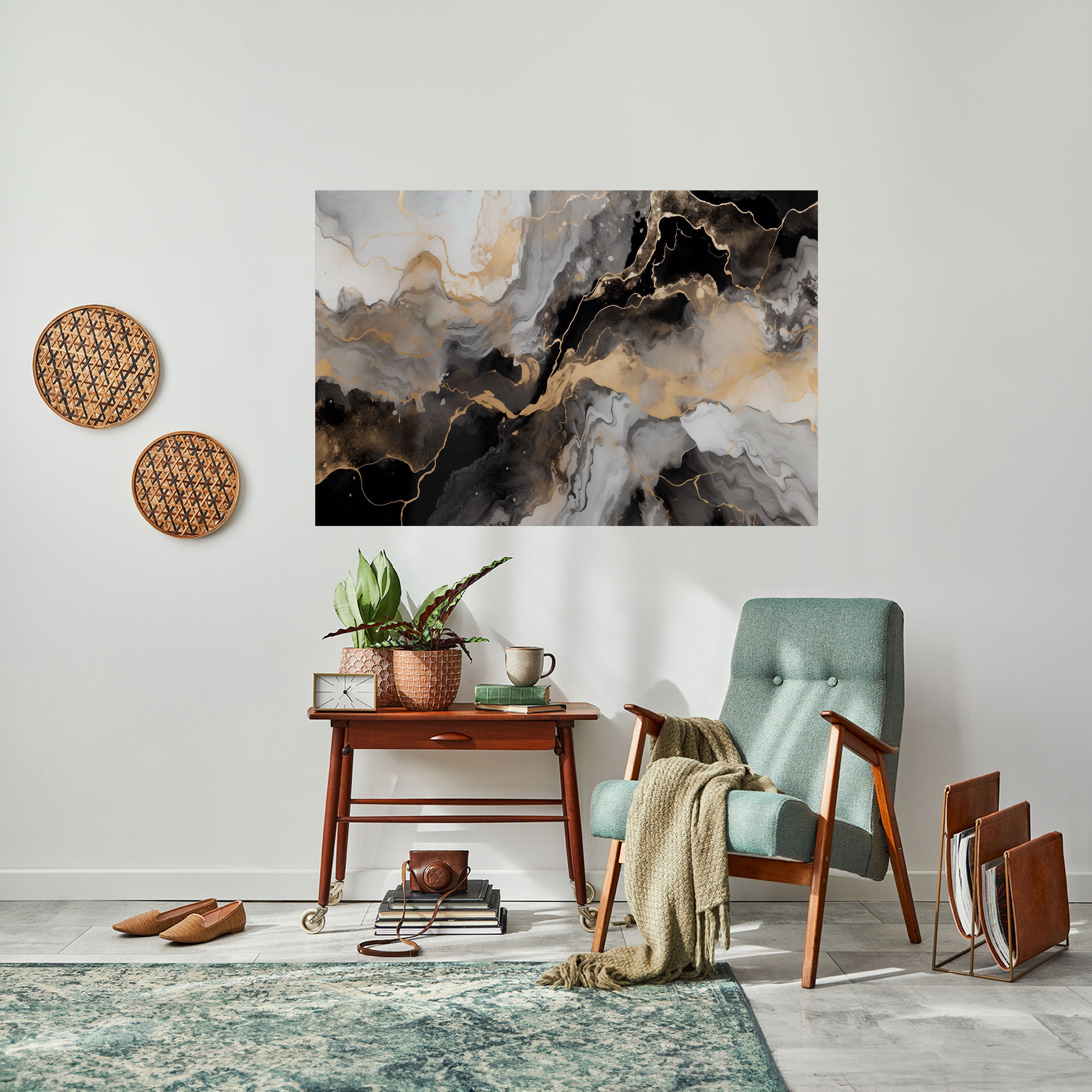 Affiche horizontale autocollante « VEINES MYSTIQUE »