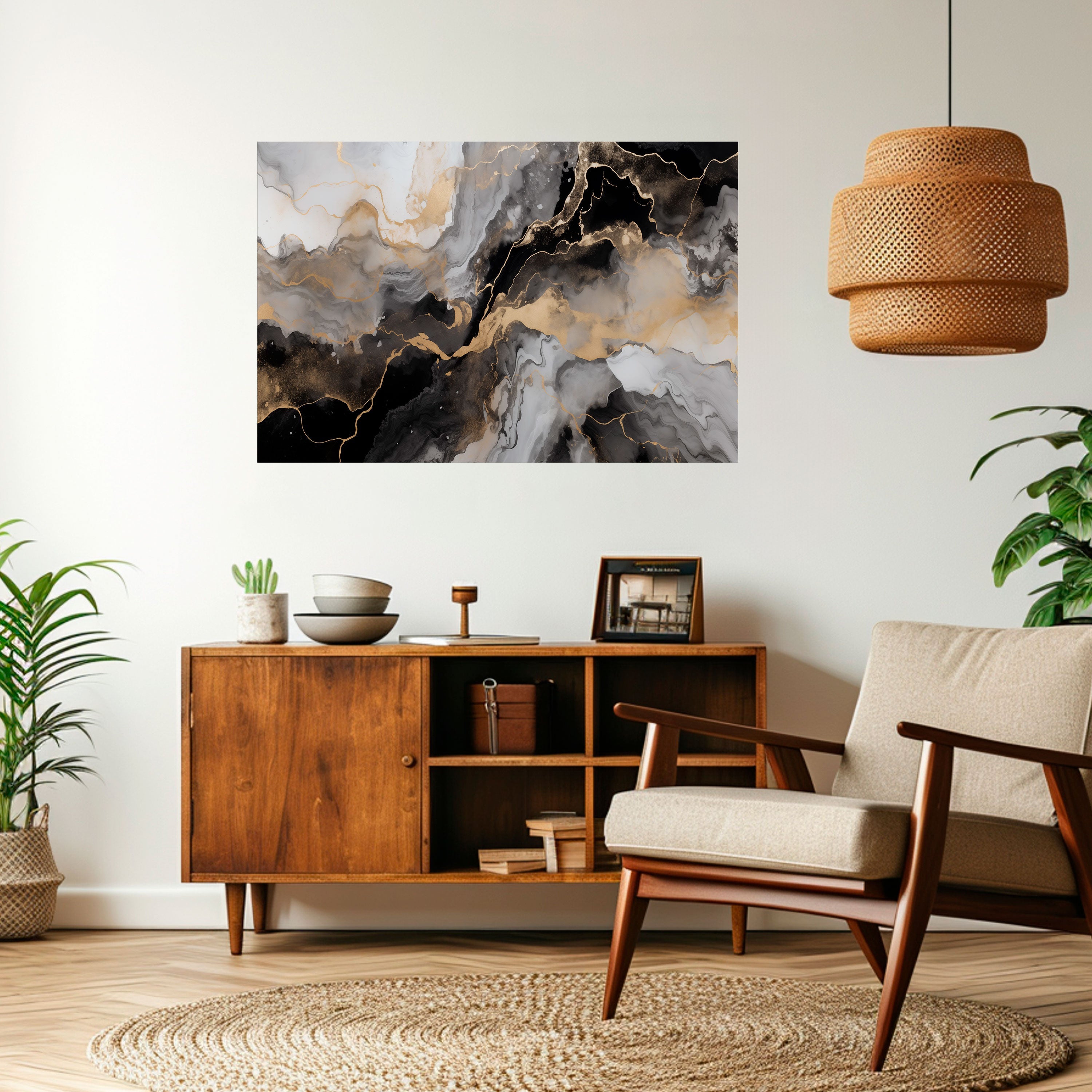 Affiche horizontale autocollante « VEINES MYSTIQUE »