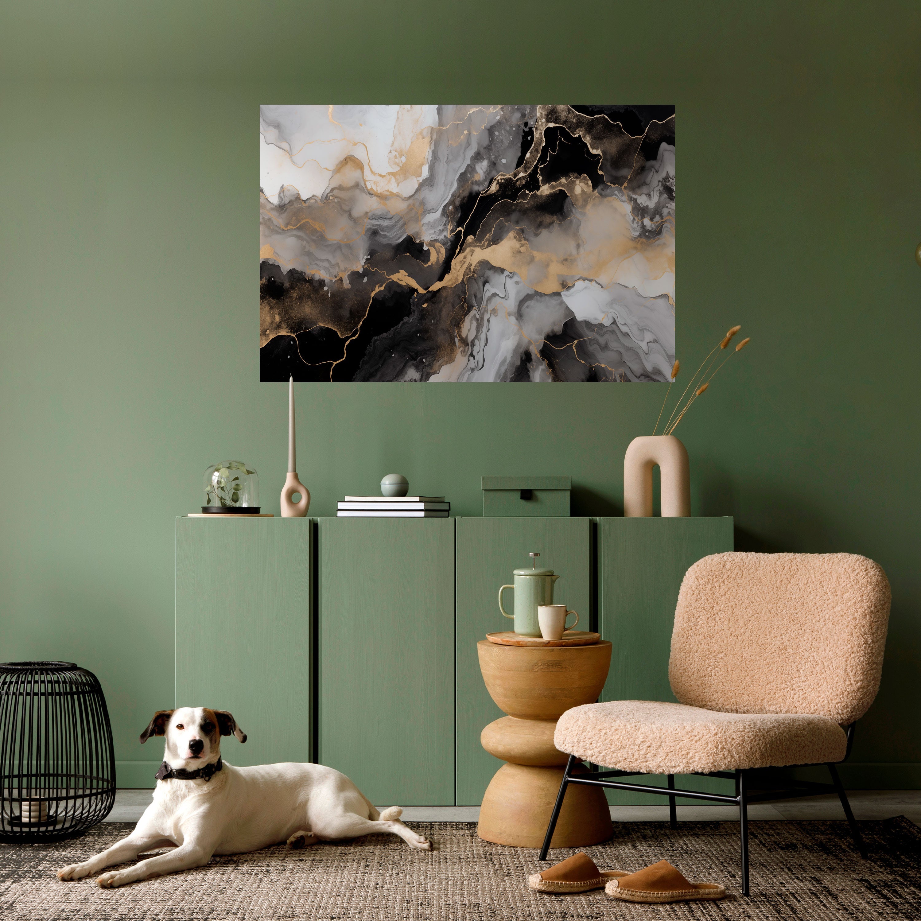 Affiche horizontale autocollante « VEINES MYSTIQUE »