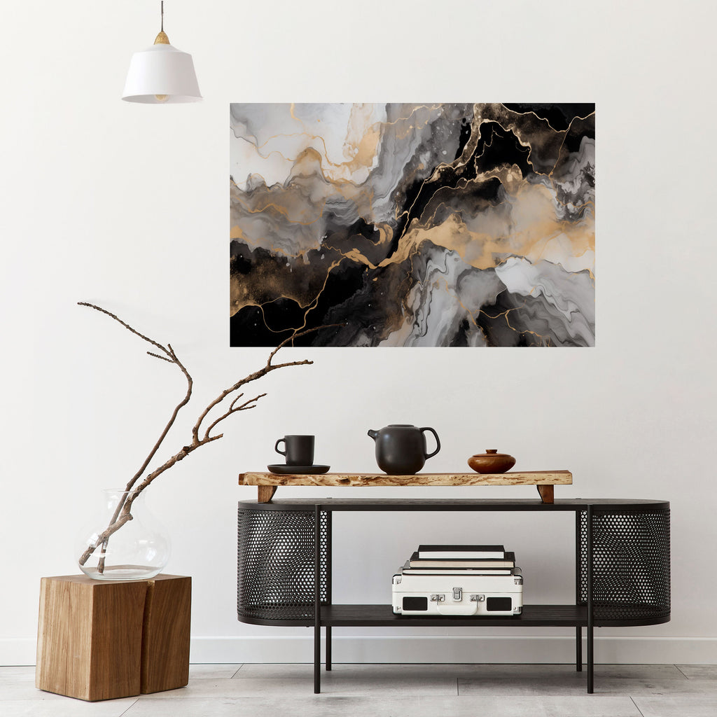 Affiche horizontale autocollante « VEINES MYSTIQUE »