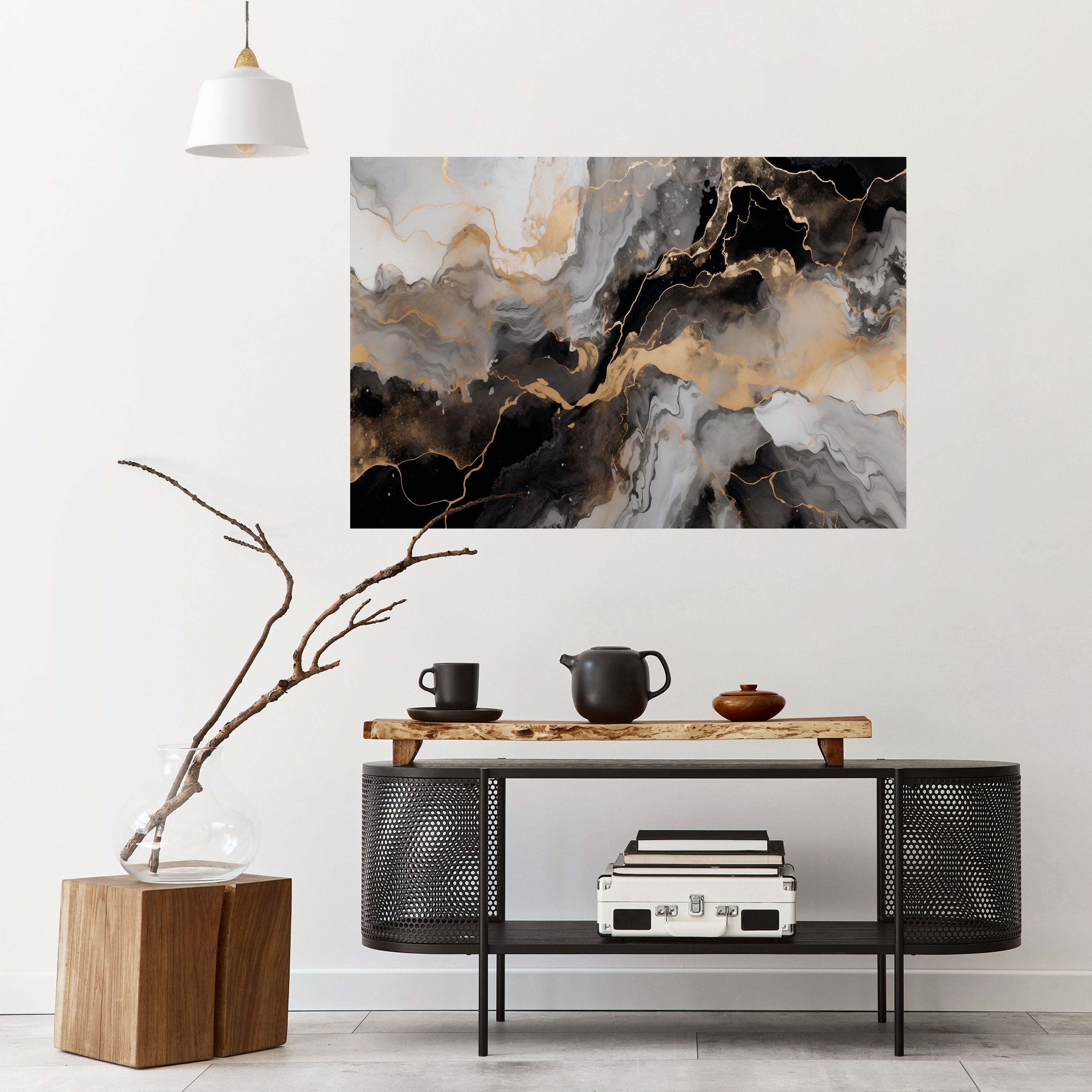 Affiche horizontale autocollante « VEINES MYSTIQUE »