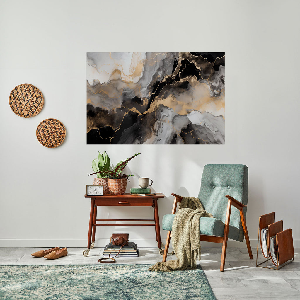 Affiche horizontale autocollante « VEINES MYSTIQUE »