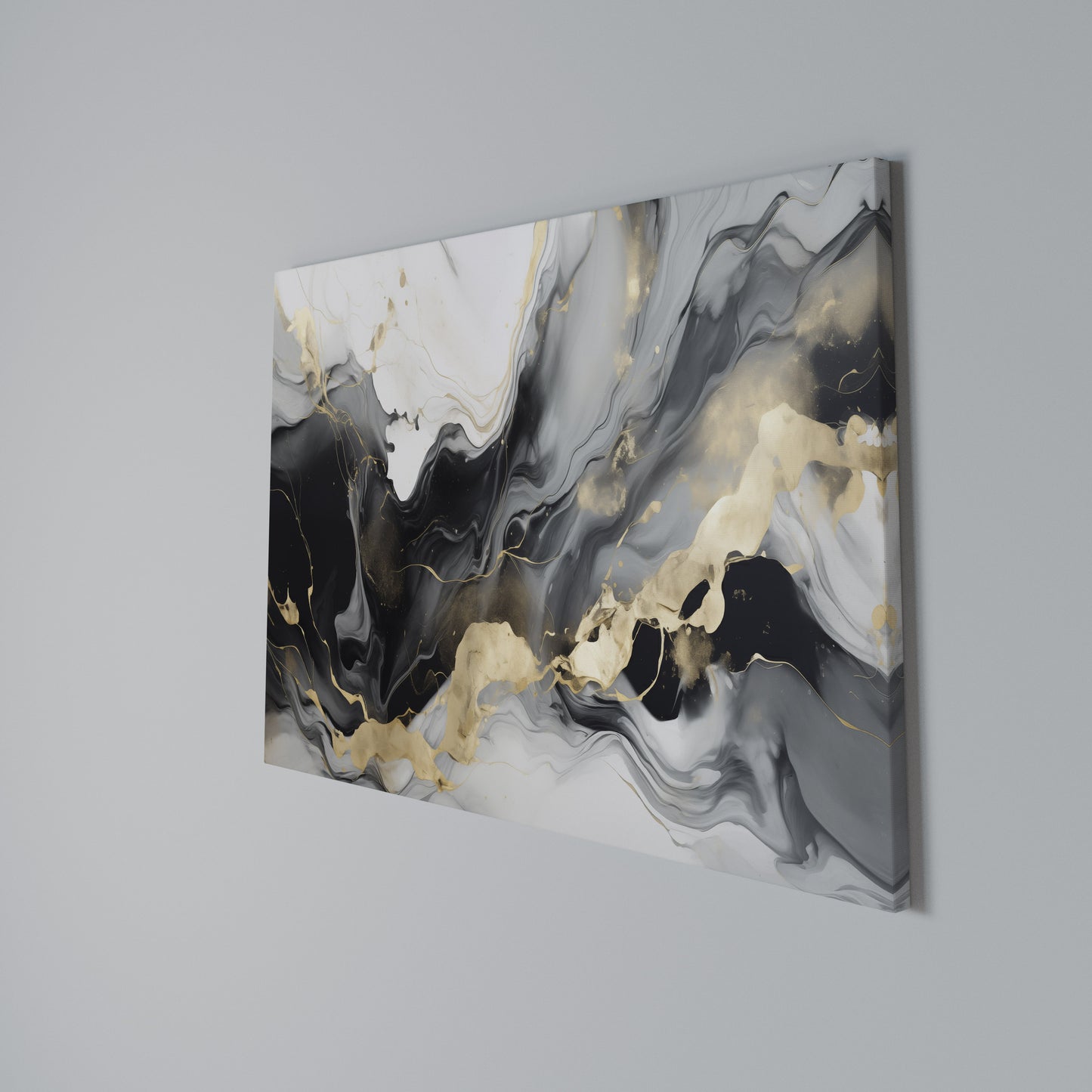 HARMONIOUS VEINS Horizontal Canvas Print