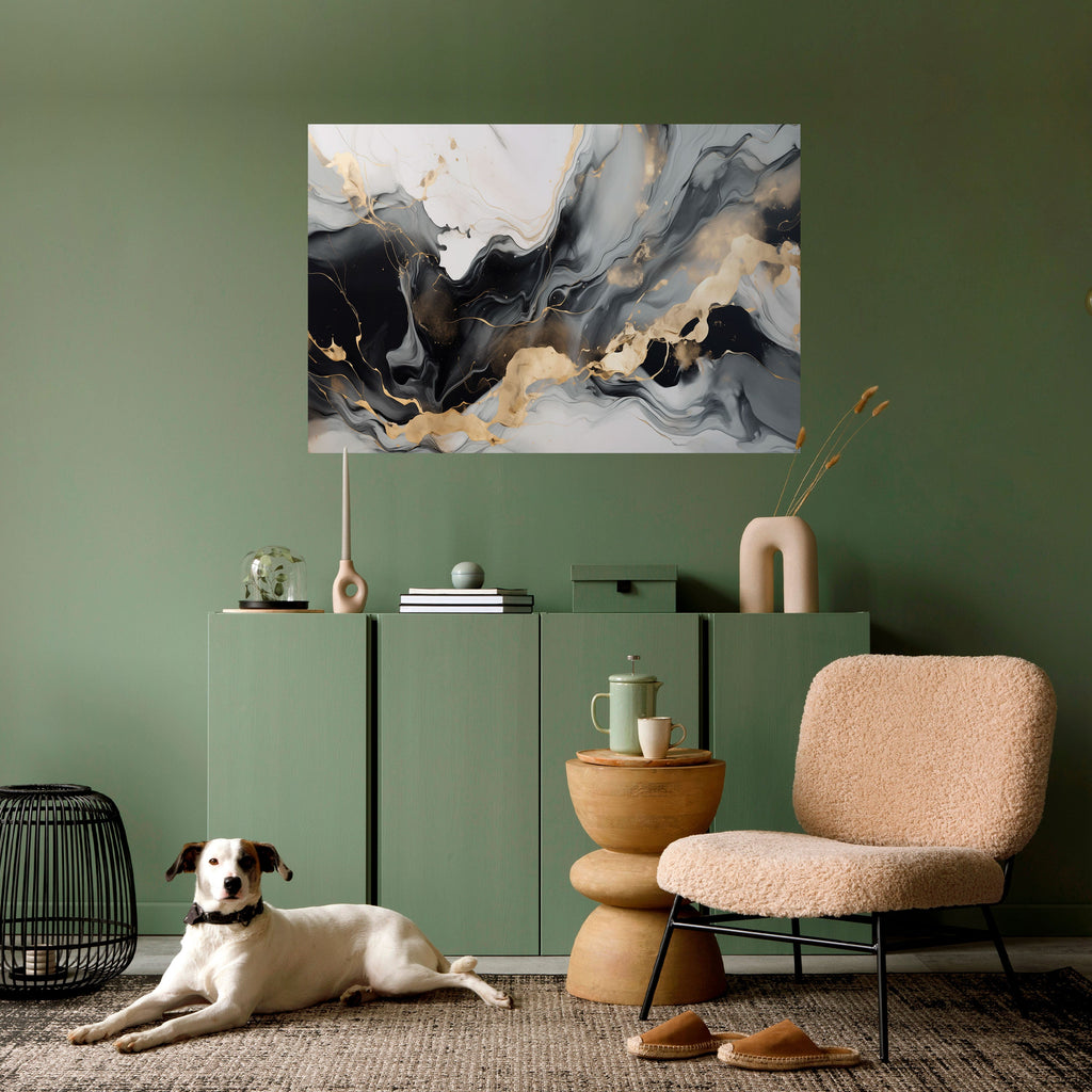 Affiche horizontale autocollante « Veins harmonieux »