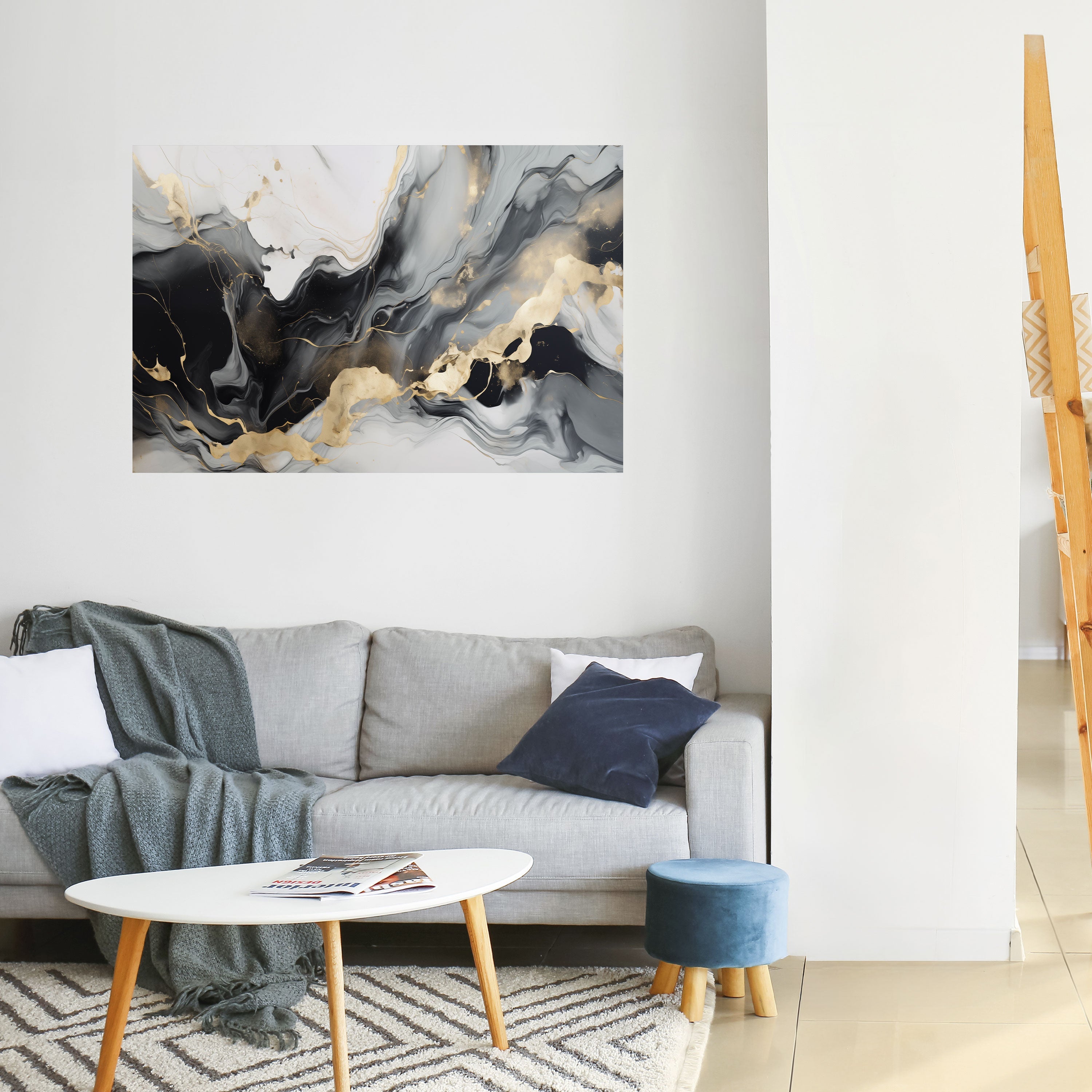 Affiche horizontale autocollante « Veins harmonieux »