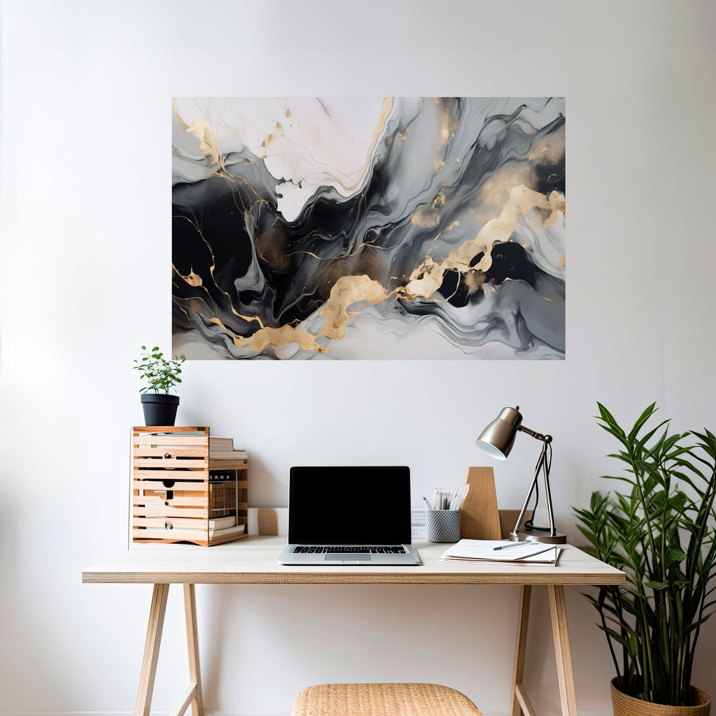 Affiche horizontale autocollante « Veins harmonieux »