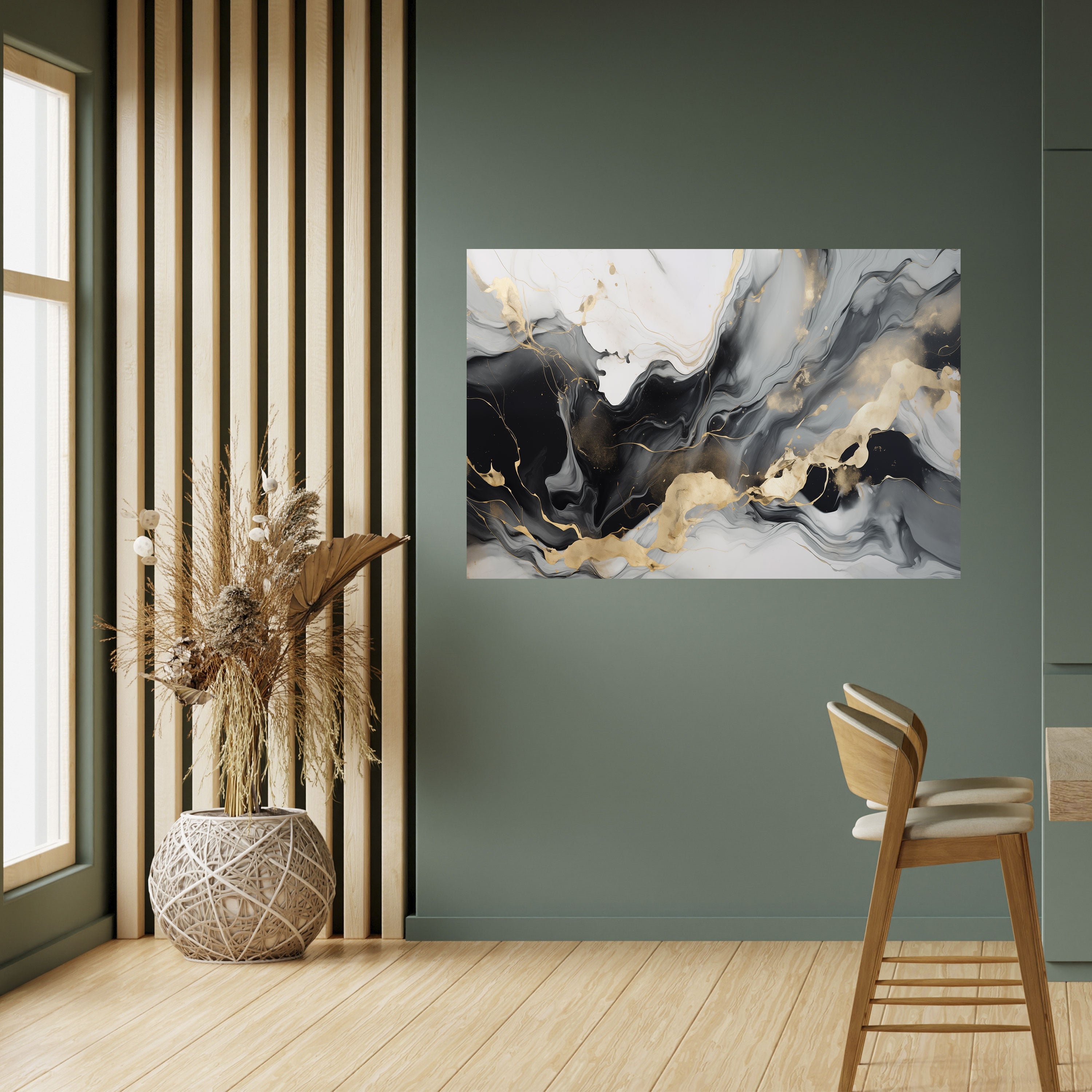 Affiche horizontale autocollante « Veins harmonieux »