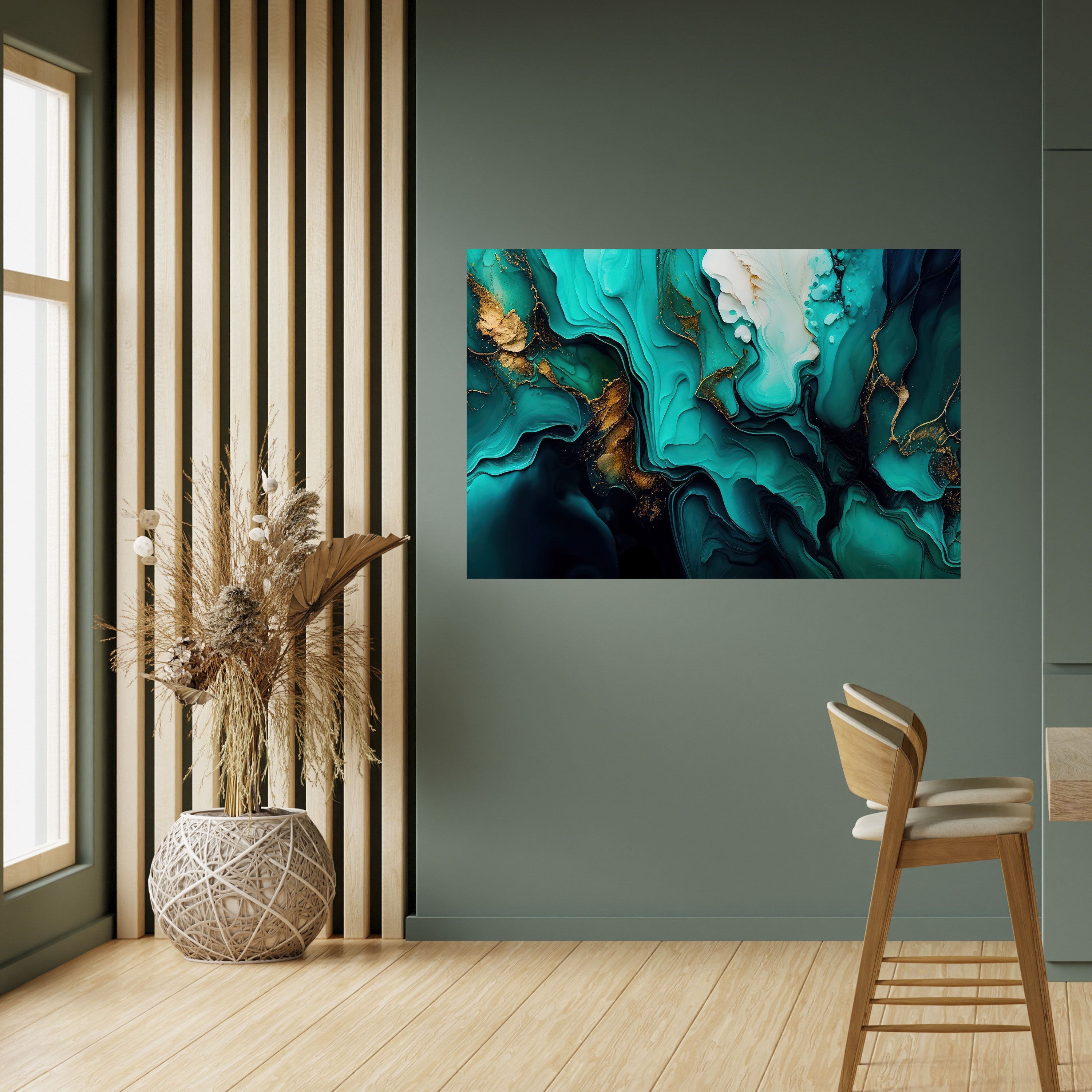 Affiche horizontale autocollante « SUBLIME WHIRLS »