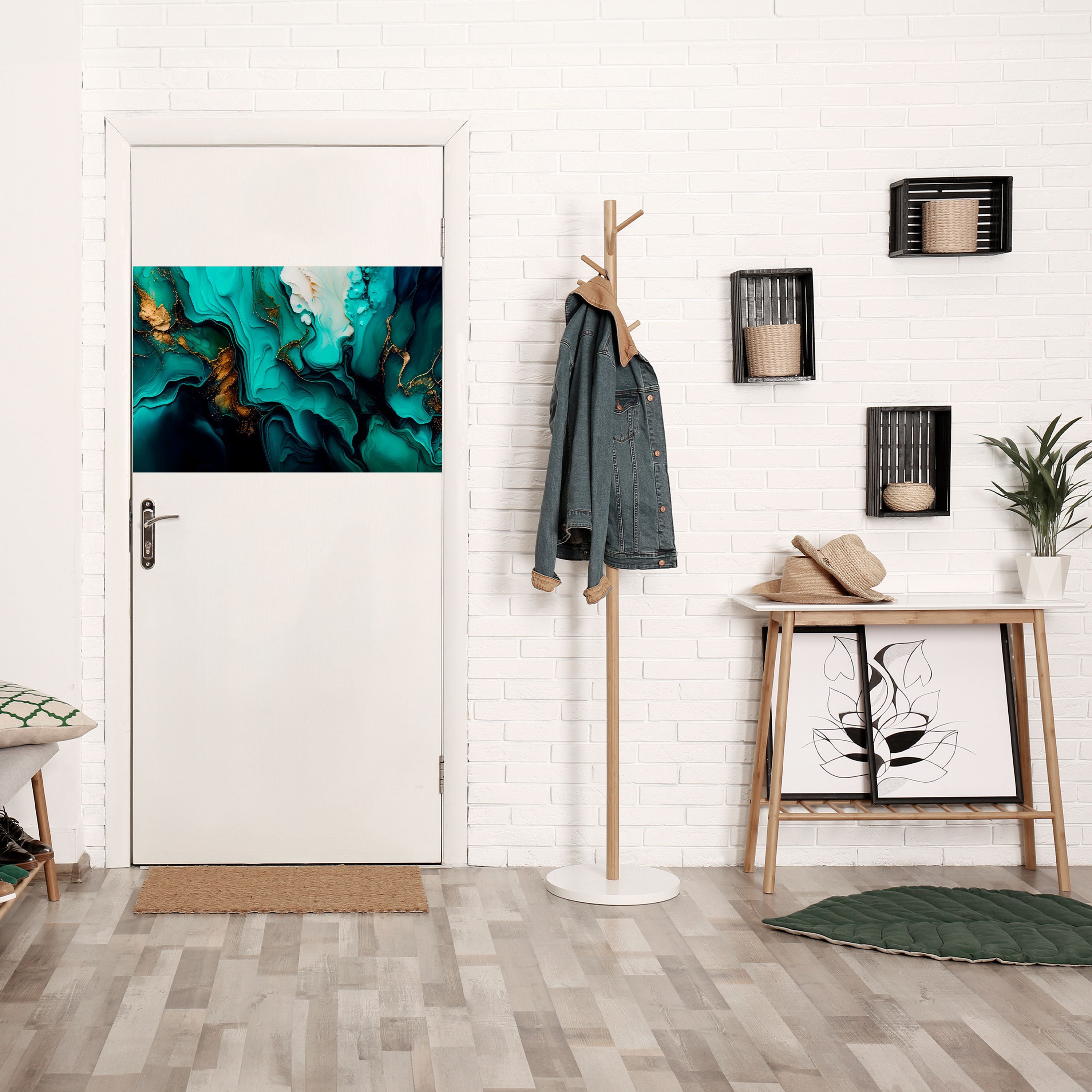 Affiche horizontale autocollante « SUBLIME WHIRLS »