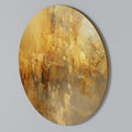 SEARING GLOW Round Wall Art