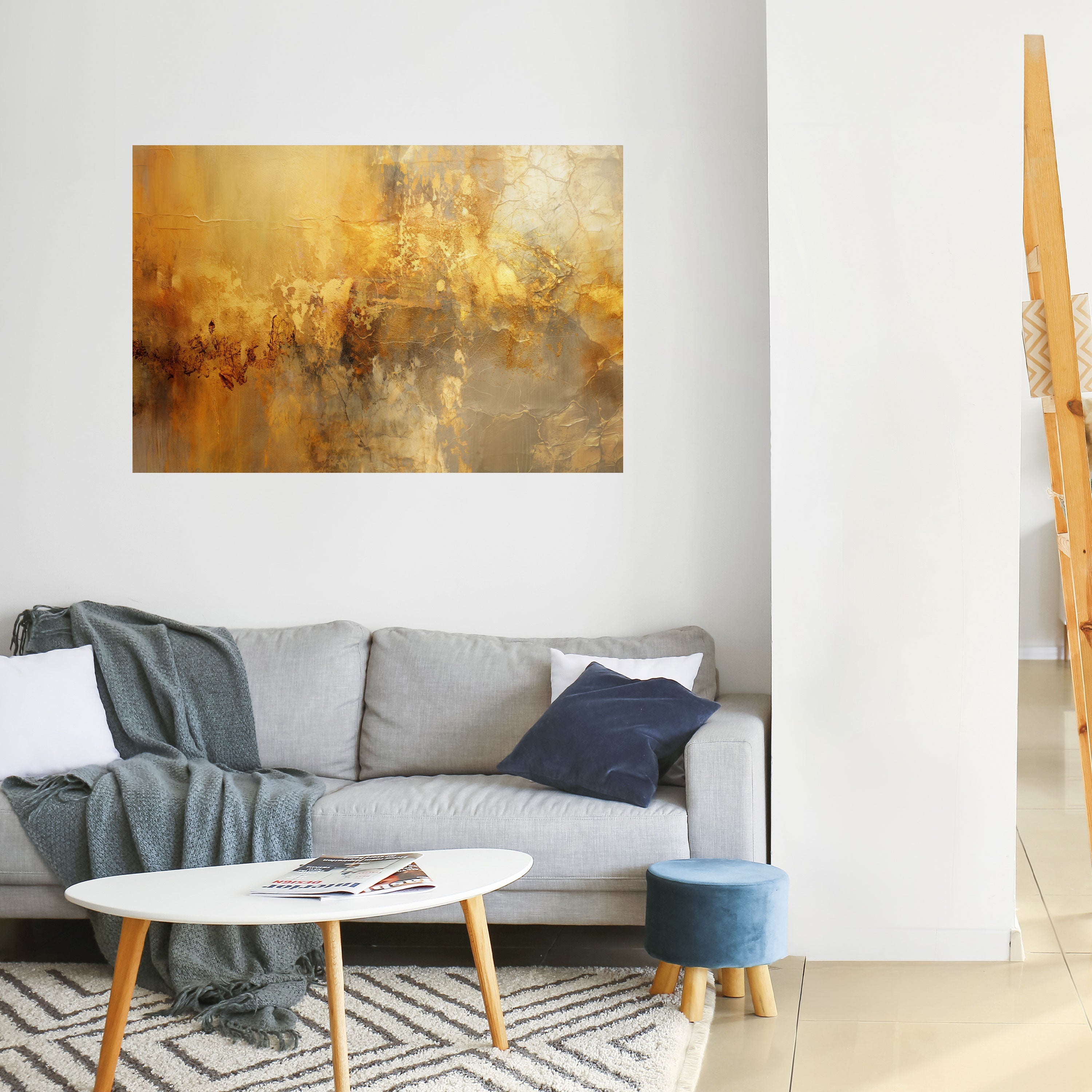 Affiche horizontale autocollante « SEARING GLOW »