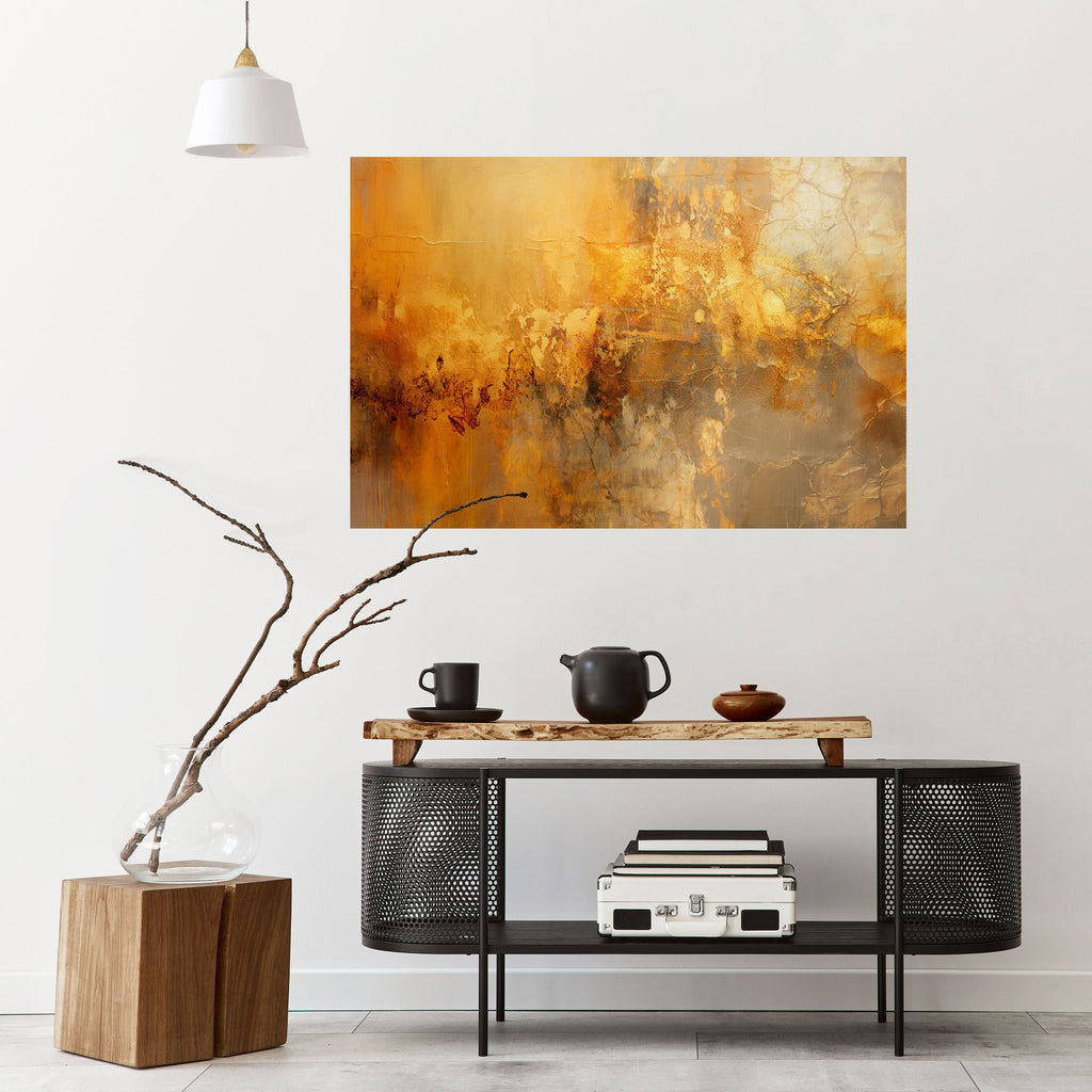 Affiche horizontale autocollante « SEARING GLOW »