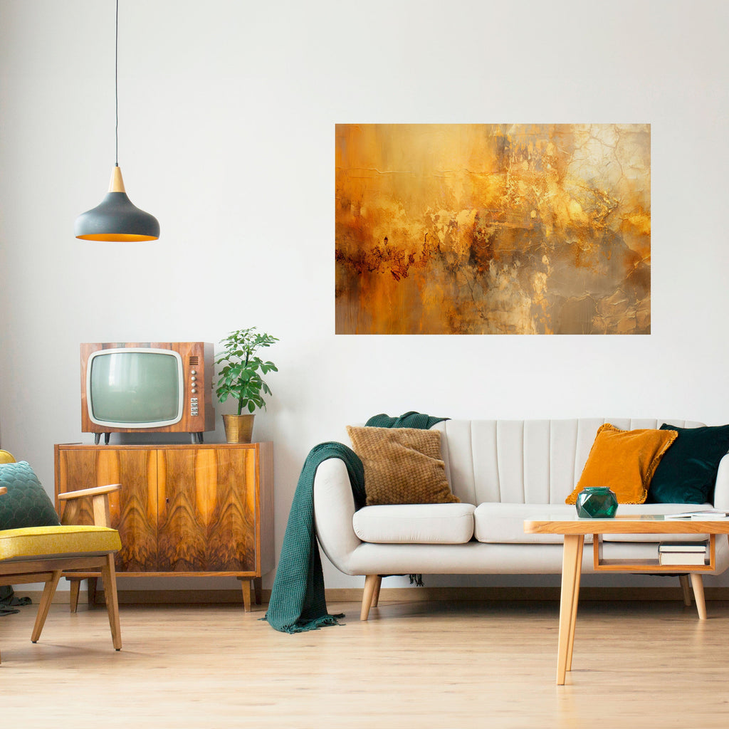 Affiche horizontale autocollante « SEARING GLOW »