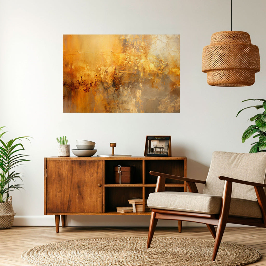 Affiche horizontale autocollante « SEARING GLOW »