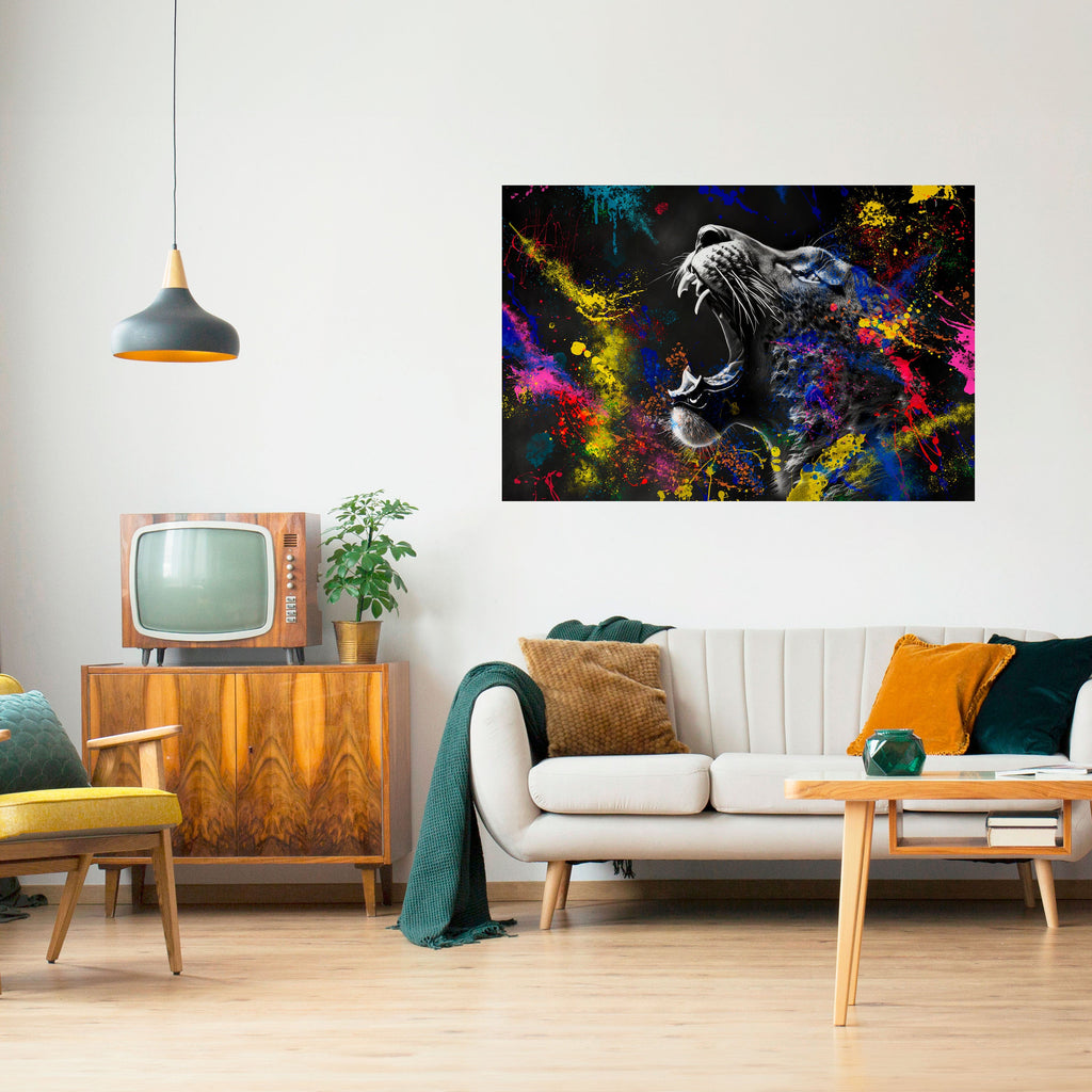 Affiche horizontale autocollante LAMPART ARTISTRY