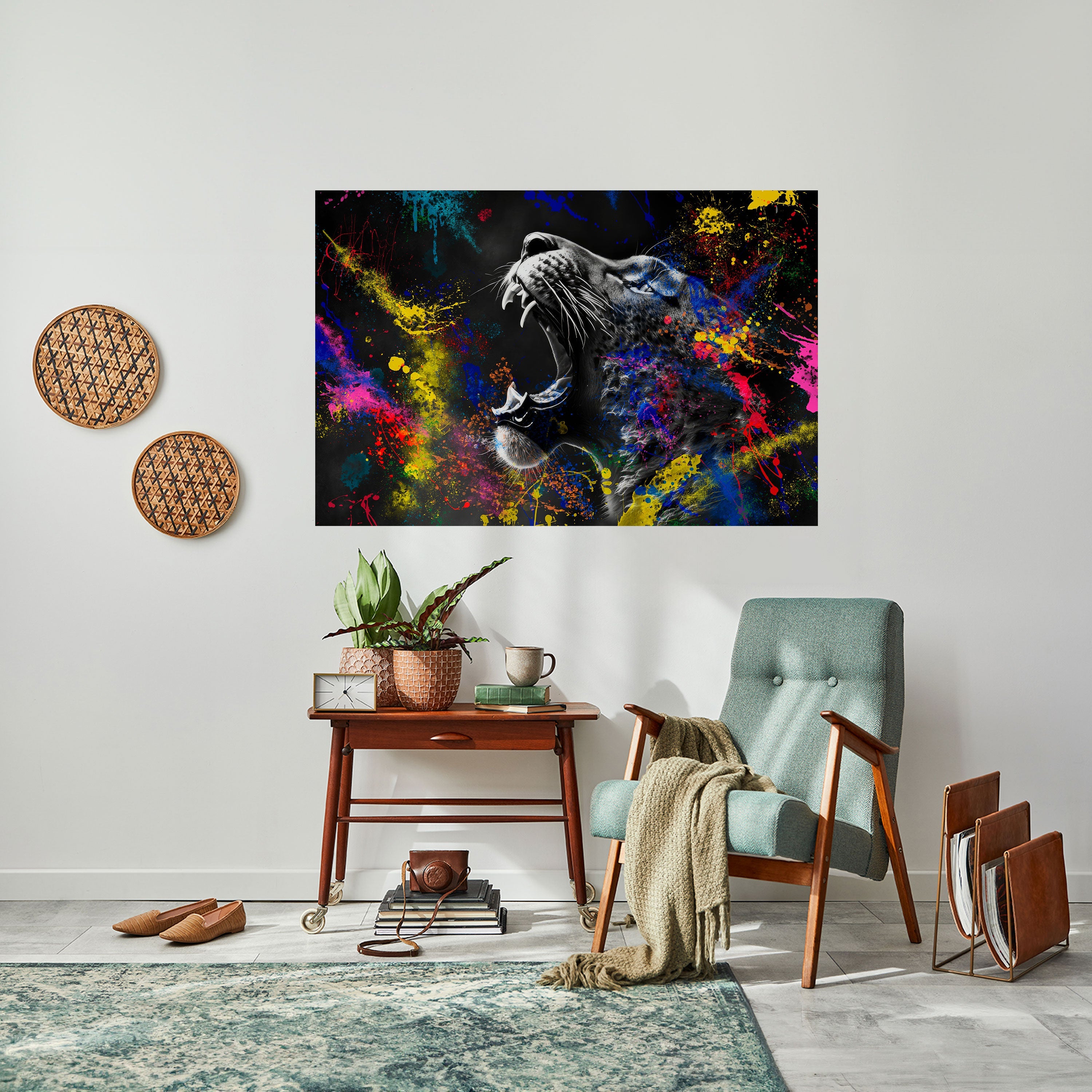 Affiche horizontale autocollante LAMPART ARTISTRY