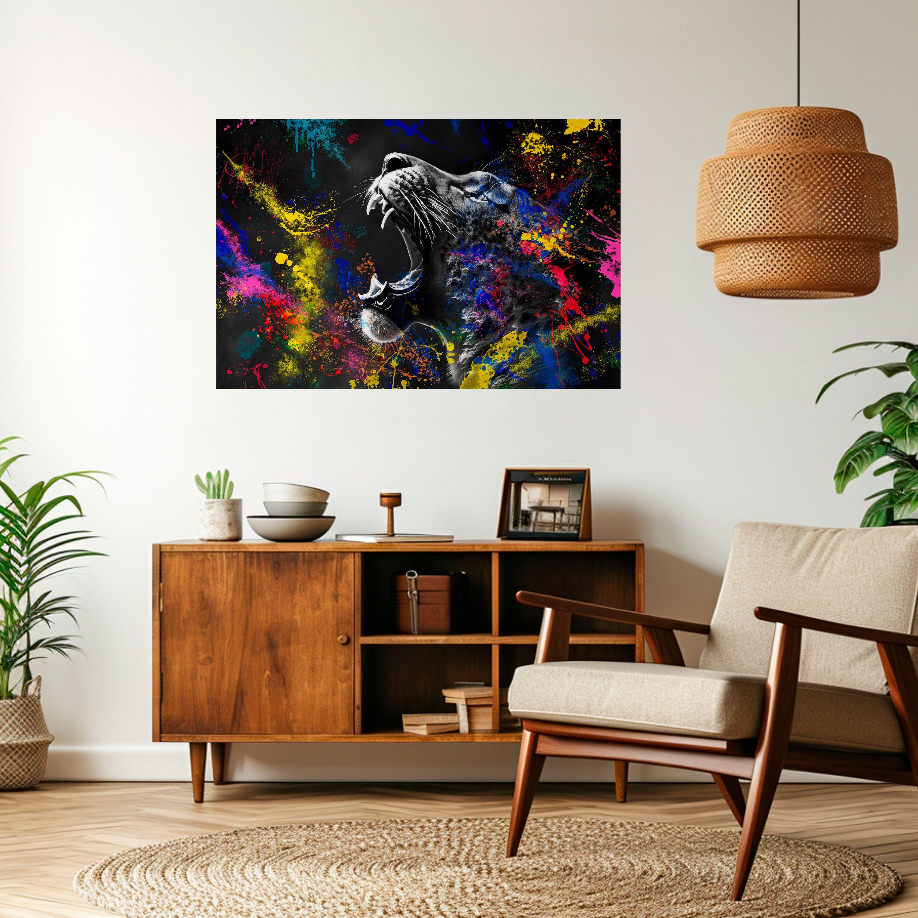 Affiche horizontale autocollante LAMPART ARTISTRY