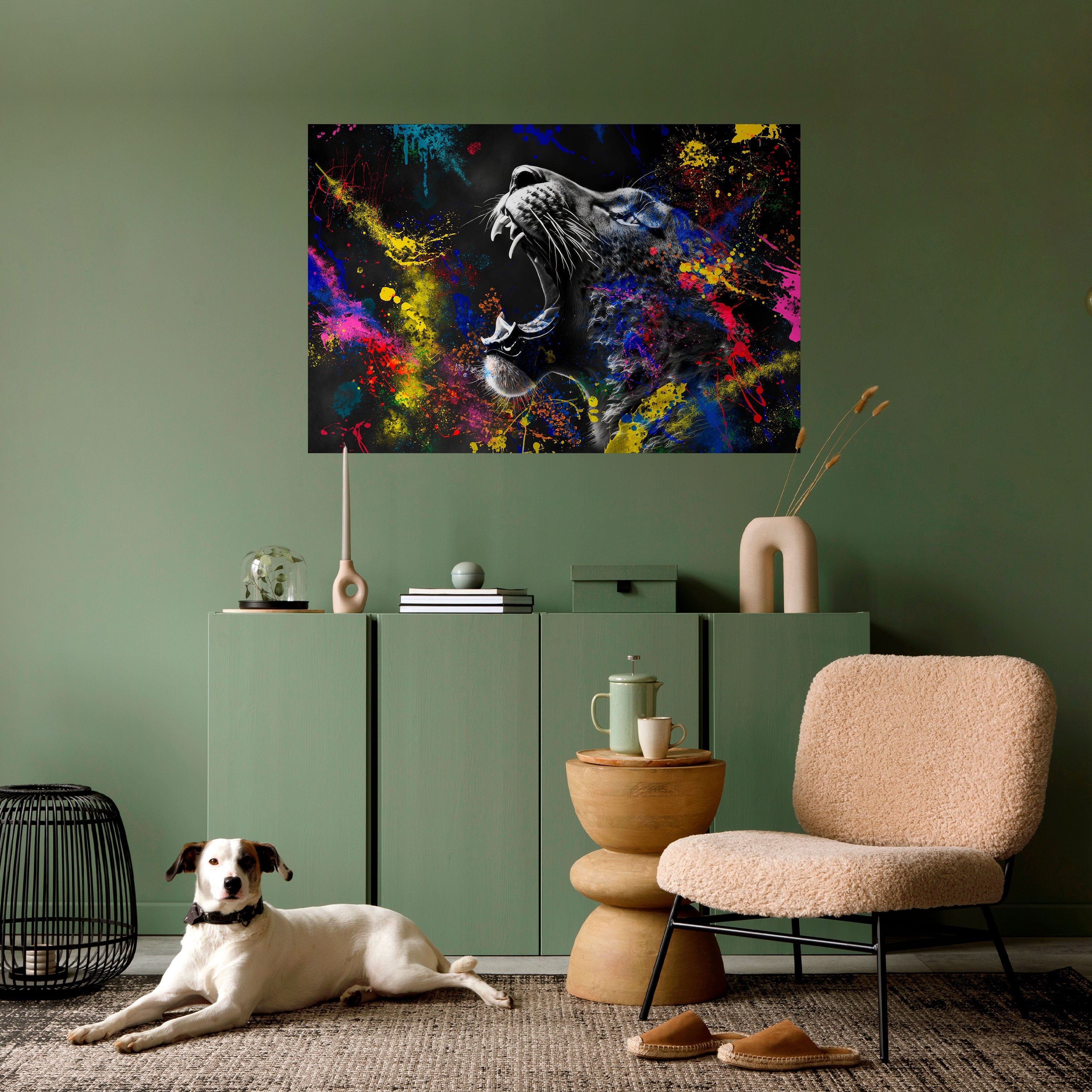 Affiche horizontale autocollante LAMPART ARTISTRY